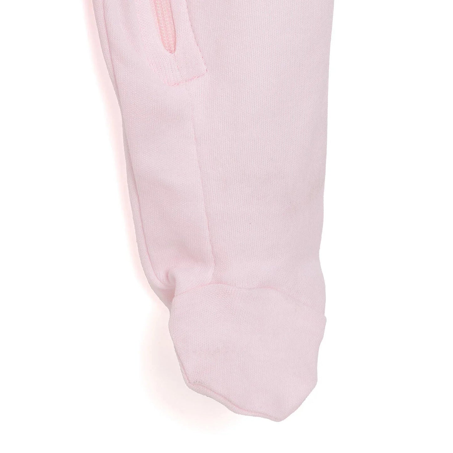 HelloBaby Newborn Girl Footed Jumpsuit - Ecru ebebek