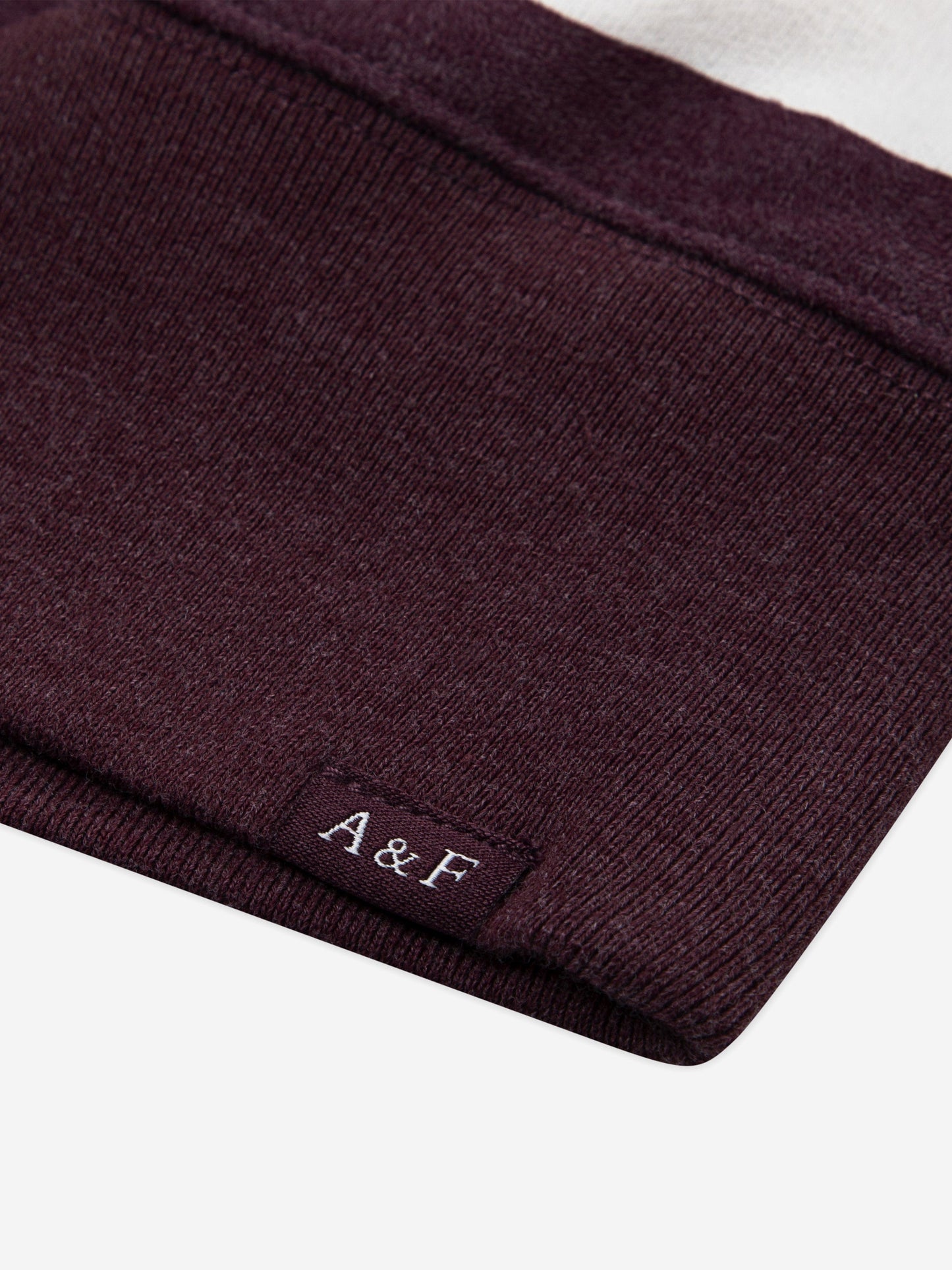 Abercrombie & Fitch Girls Quarter Zip Preppy Pullover in Red Childsplay Clothing
