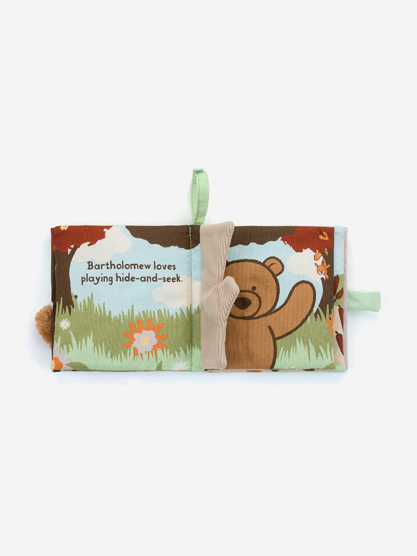 Jellycat Bartholomew Bear Loves You Book in Green Childsplay Clothing
