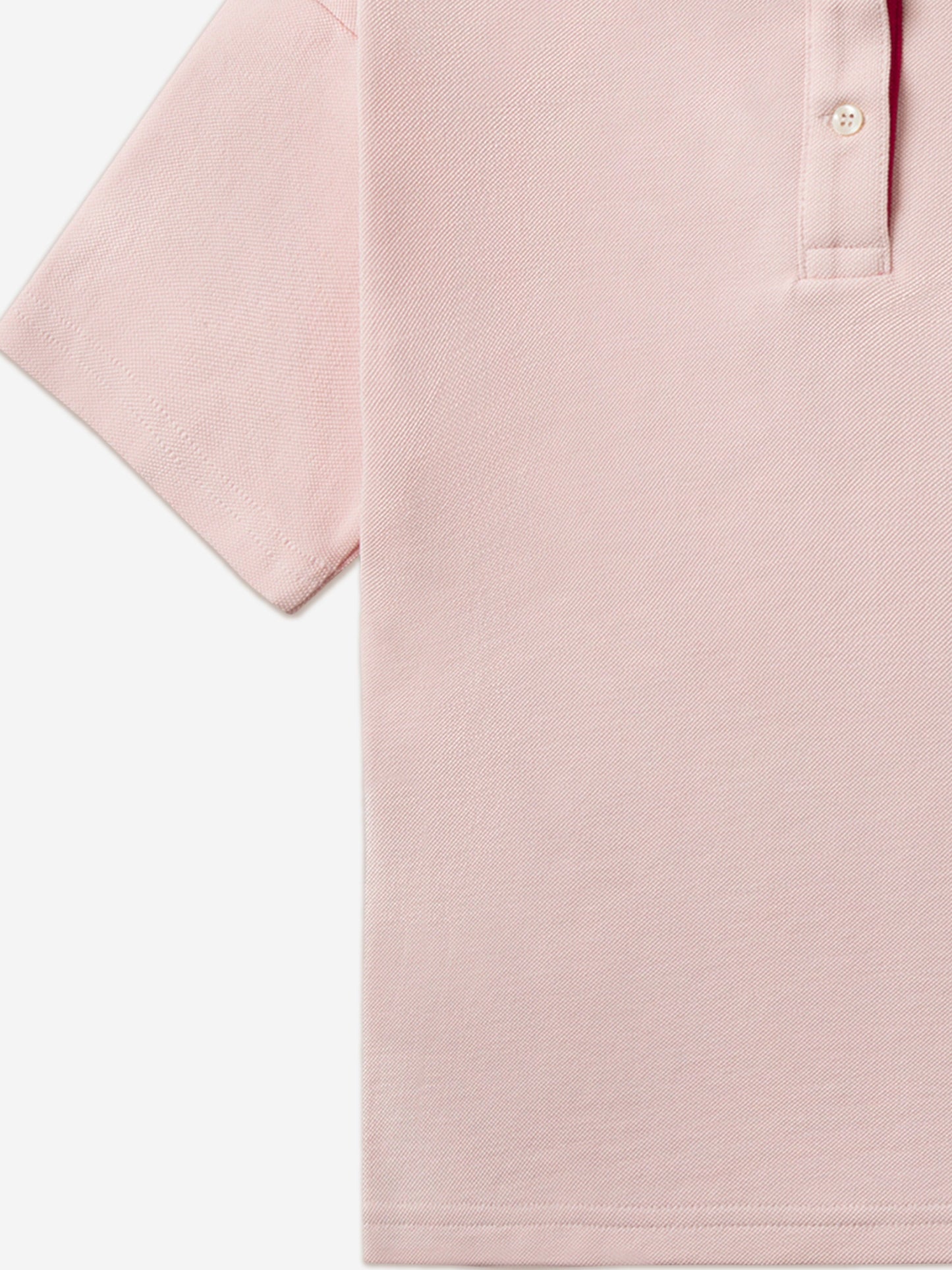 Lacoste Girls Oversized Polo Shirt in Pink Childsplay Clothing