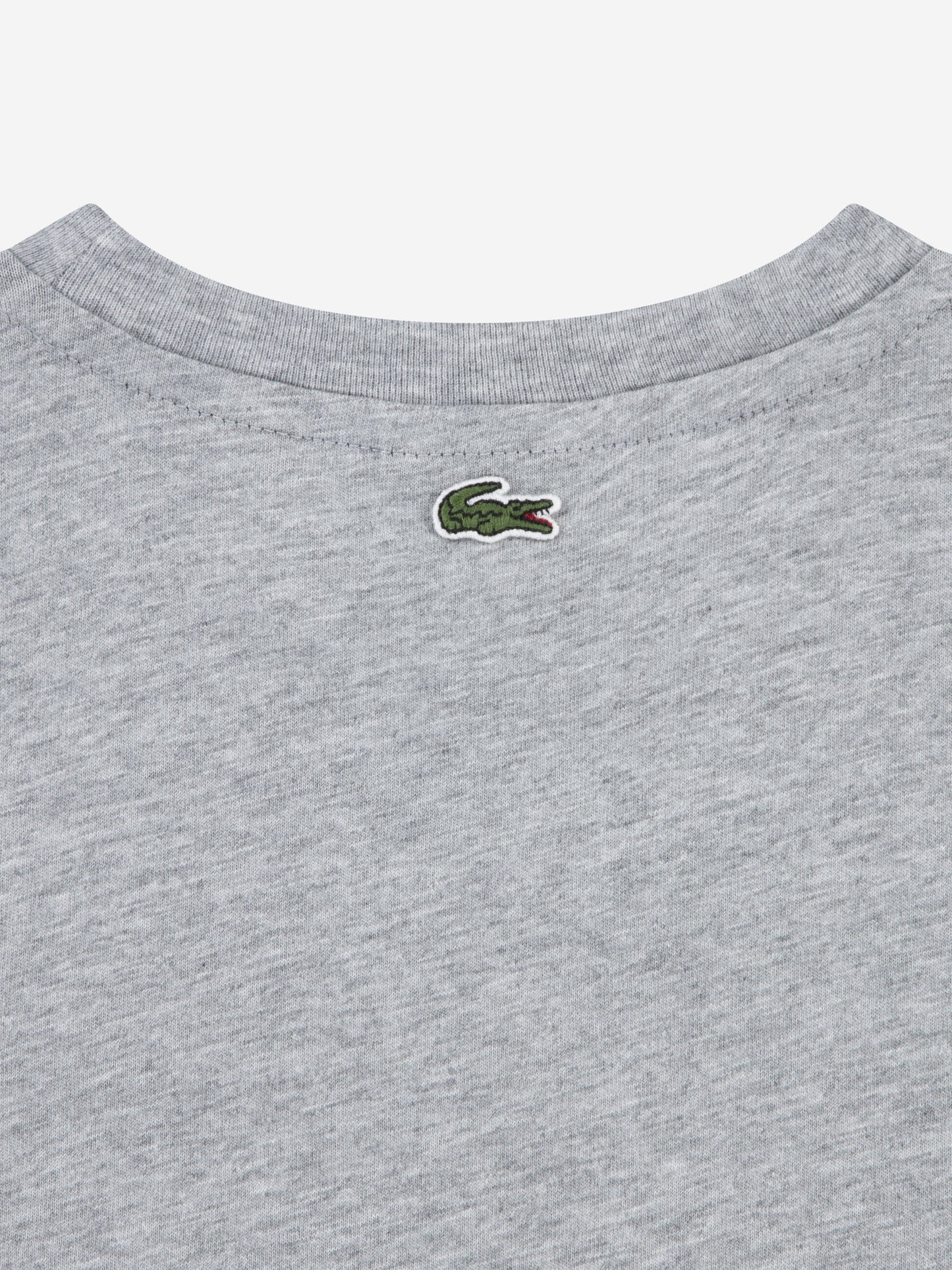 Lacoste Boys Logo T-Shirt in Grey Childsplay Clothing