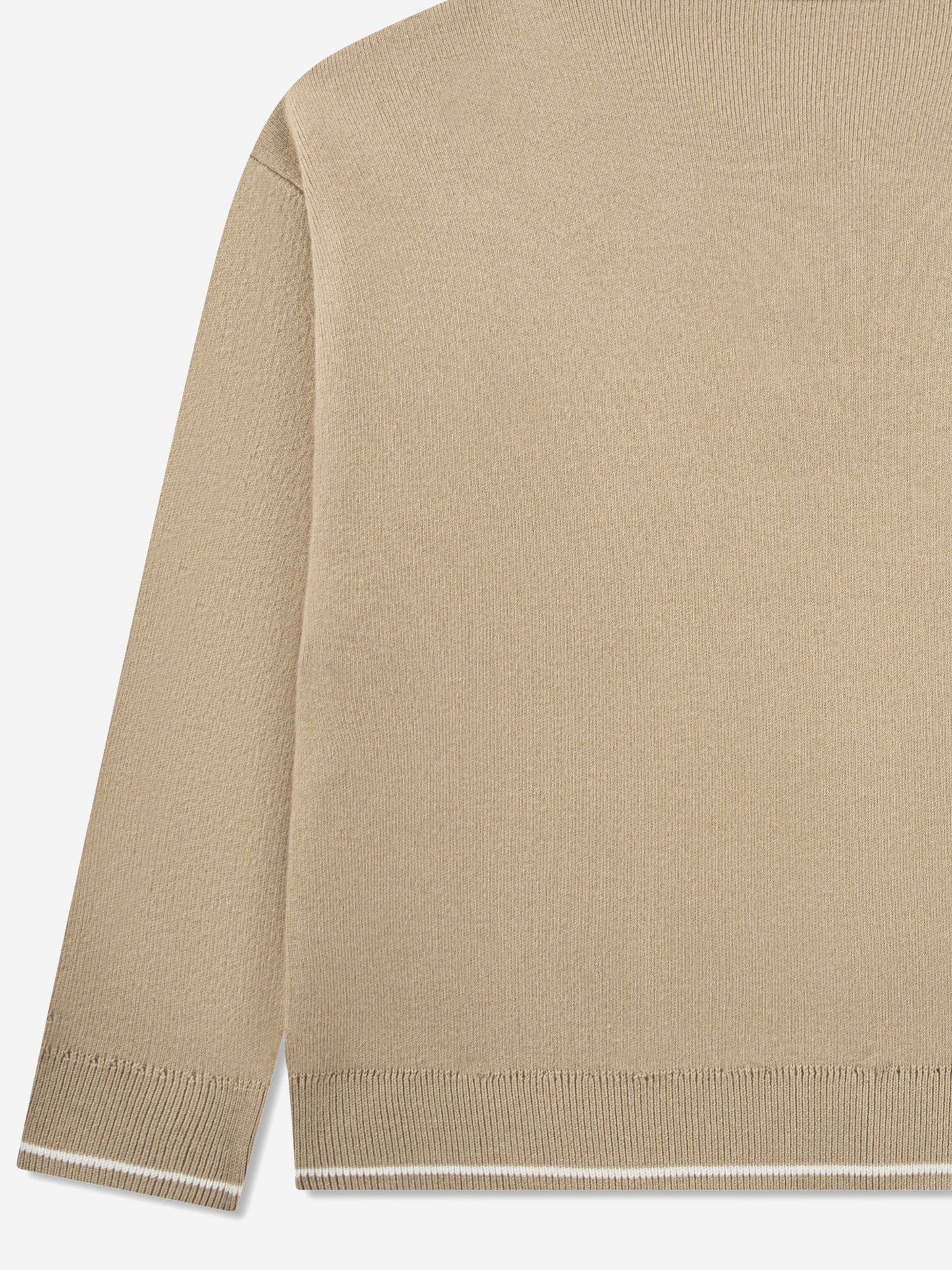Lacoste Boys Polo Jumper in Beige Childsplay Clothing