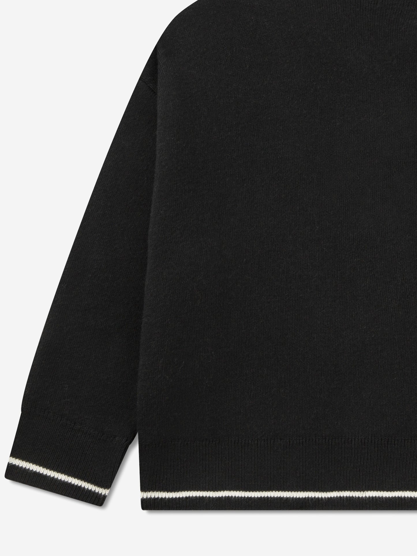 Lacoste Boys Polo Jumper in Black Childsplay Clothing