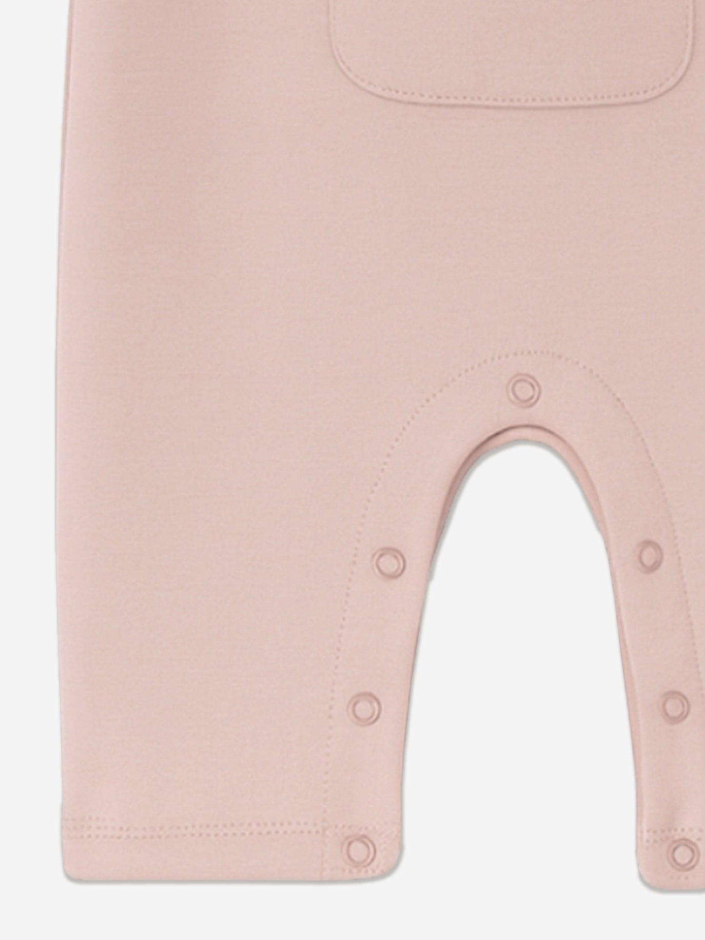 Mininio Baby Girls Organic Cotton Romper in Pink Childsplay Clothing