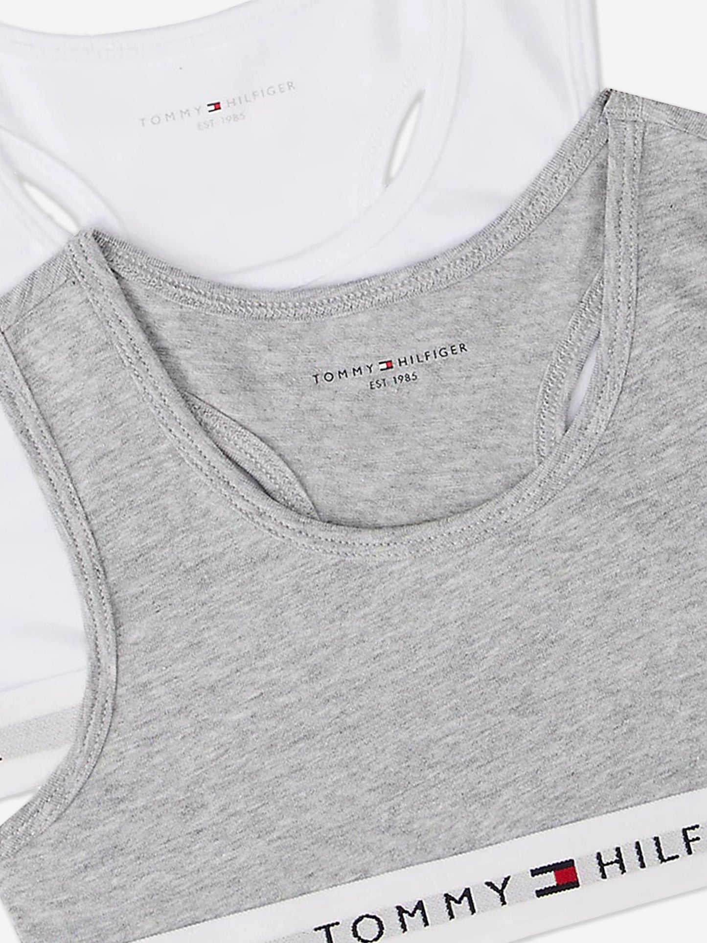 Tommy Hilfiger Girls 2 Pack Bralette Set in Multicolour Childsplay Clothing
