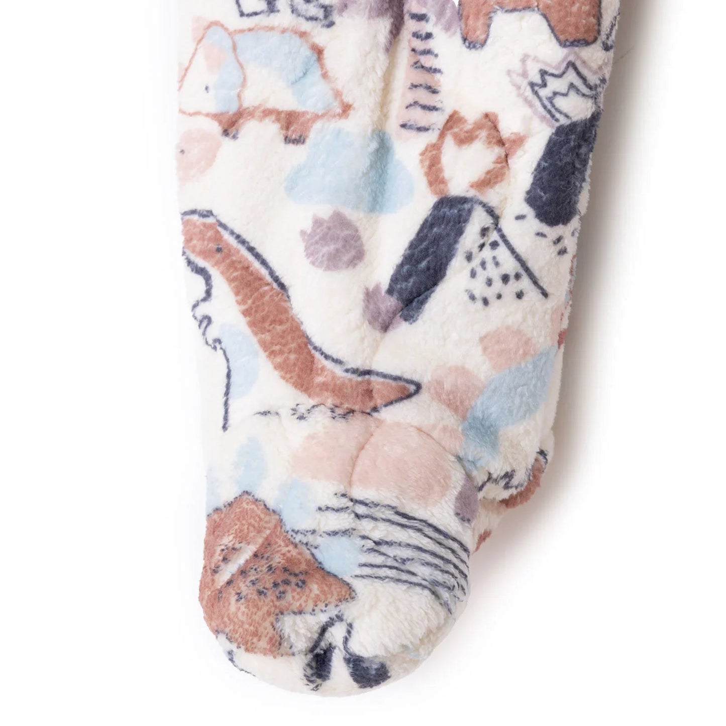 Midimod Newborn Welsoft Footed Jumpsuit - Ecru ebebek