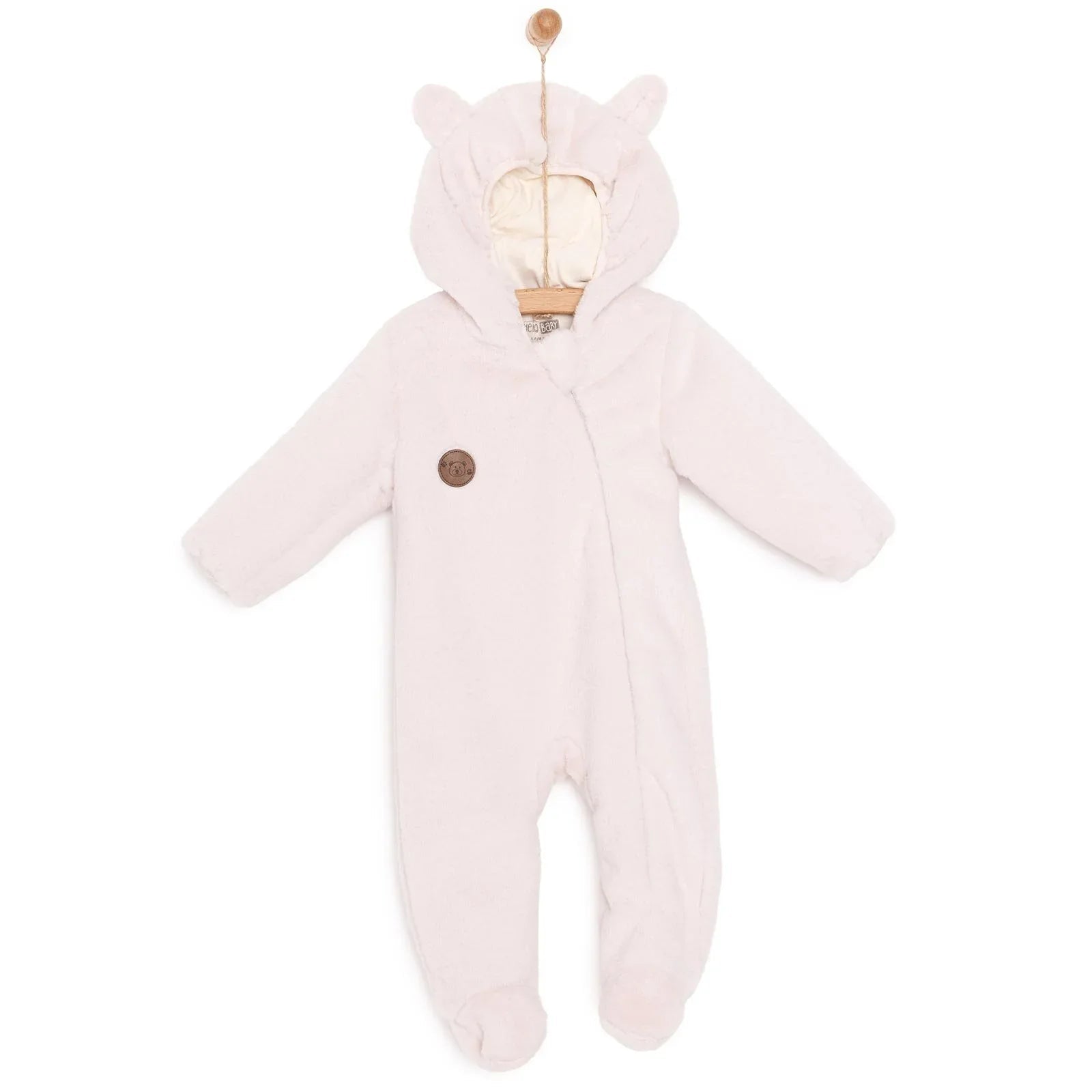 HelloBaby Newborn Unisex Baby Jumpsuit - Beige ebebek