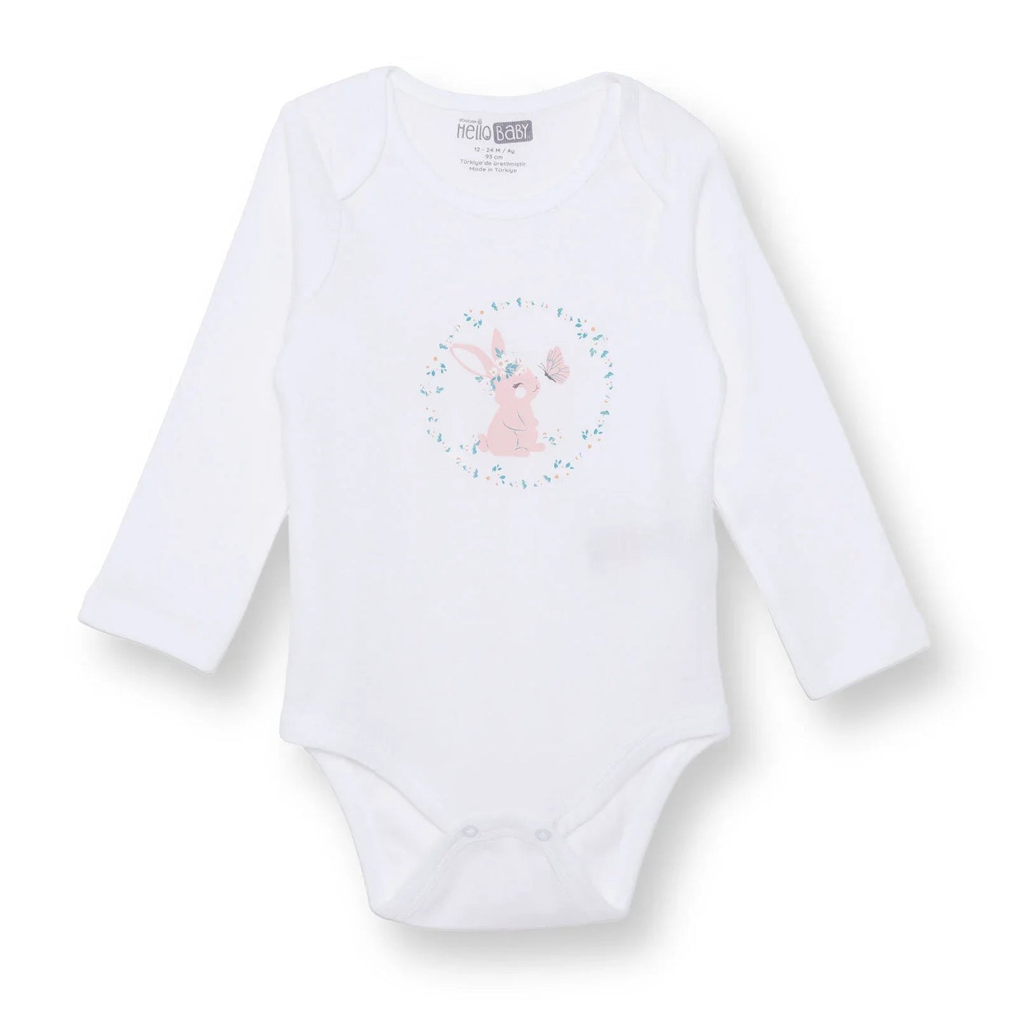 HelloBaby Long Sleeve Body - Ecru ebebek