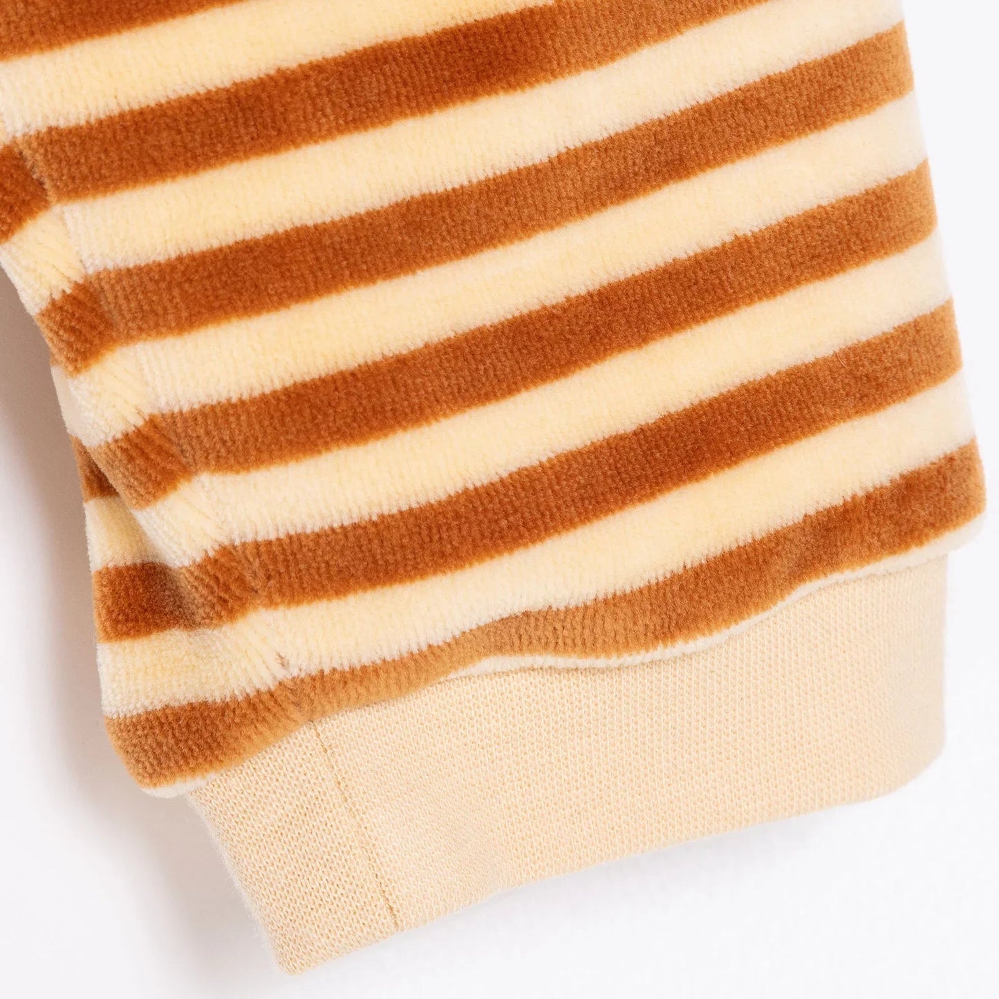 HelloBaby Velvet Pyjama Set - Light Brown ebebek