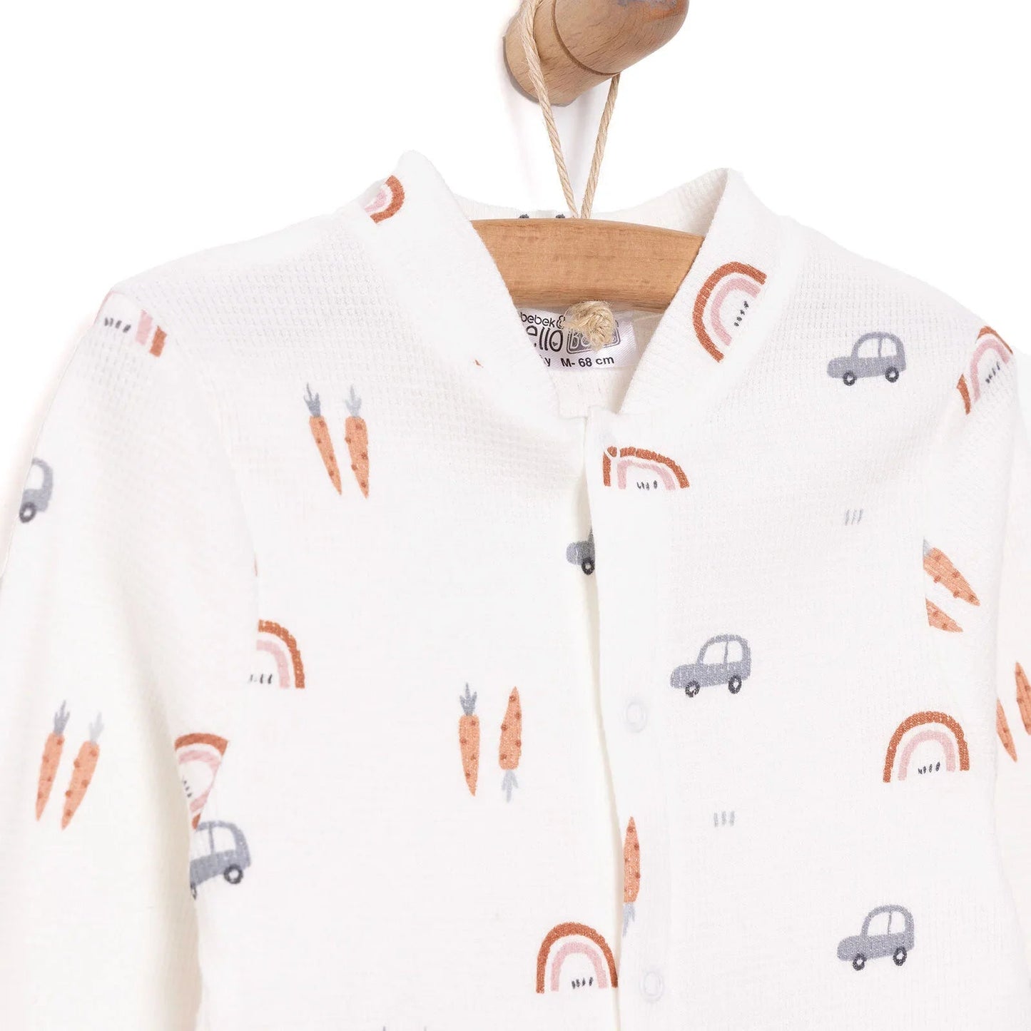 HelloBaby Newborn Jumpsuit - Beige ebebek