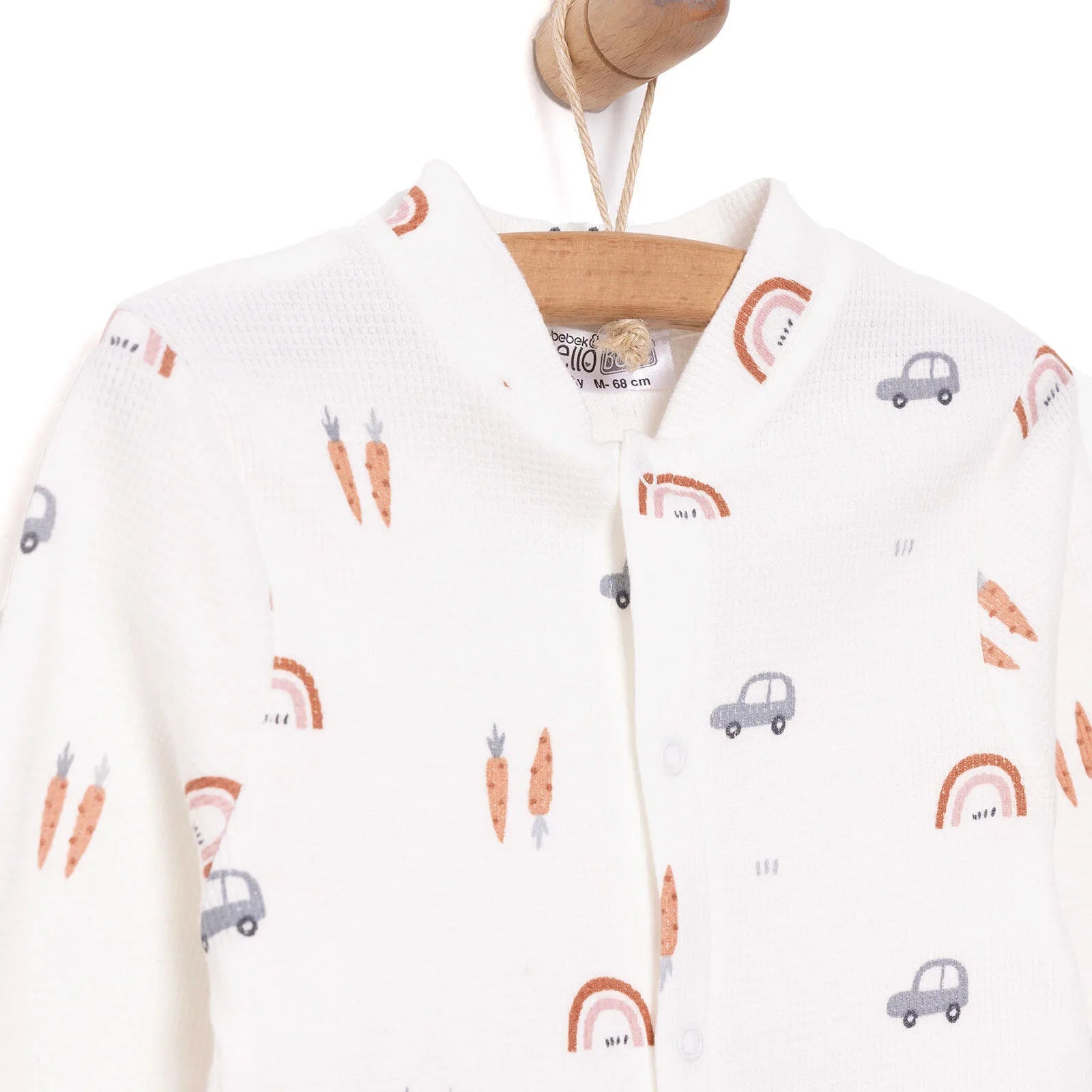 HelloBaby Newborn Jumpsuit - Beige ebebek