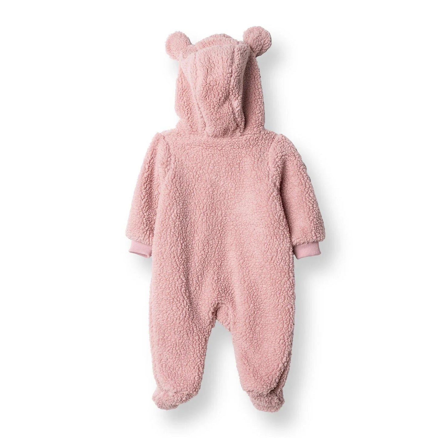 Midimod Newborn Welsoft Footed Jumpsuit - Pink ebebek