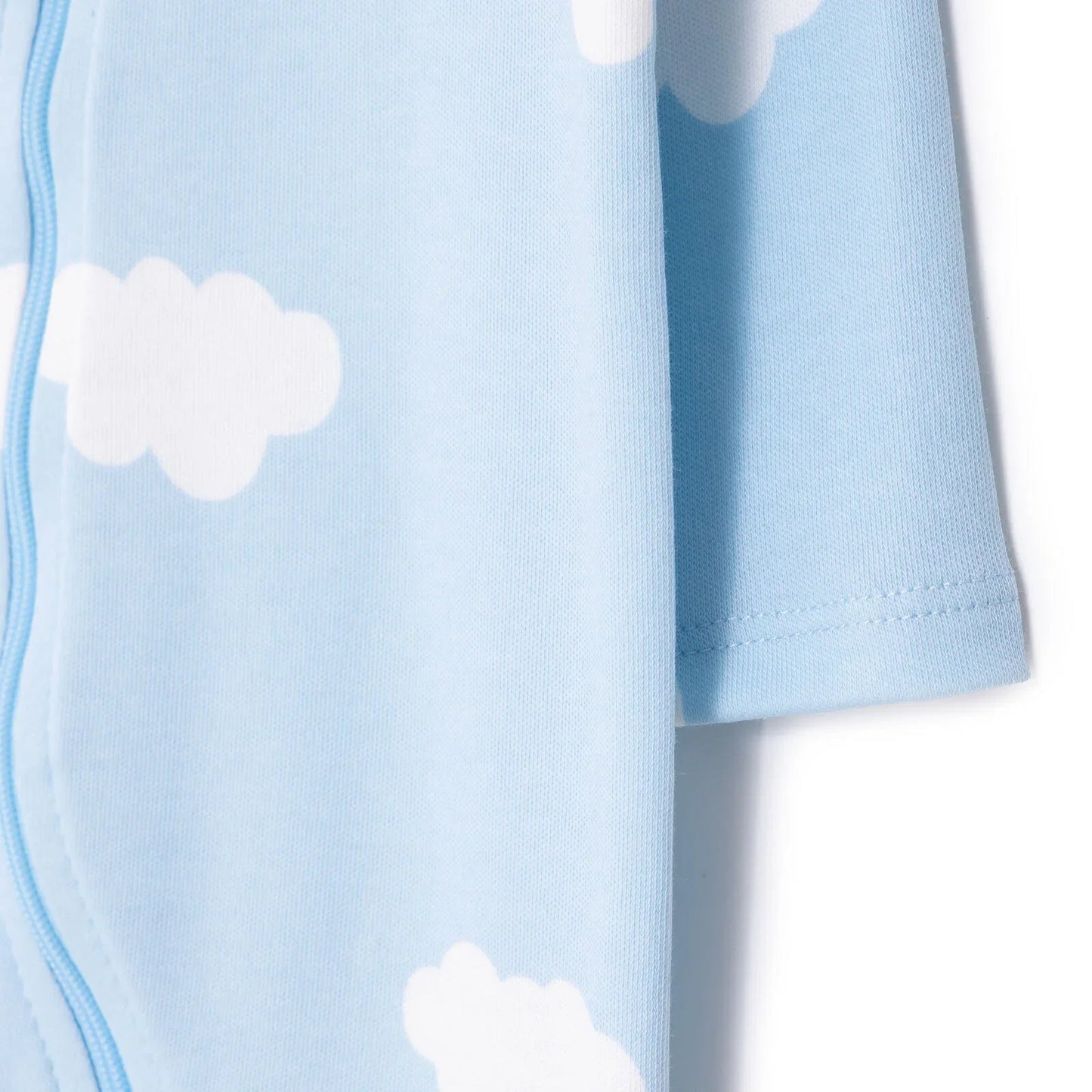 HelloBaby Newborn Footed Jumpsuit - Light Blue ebebek