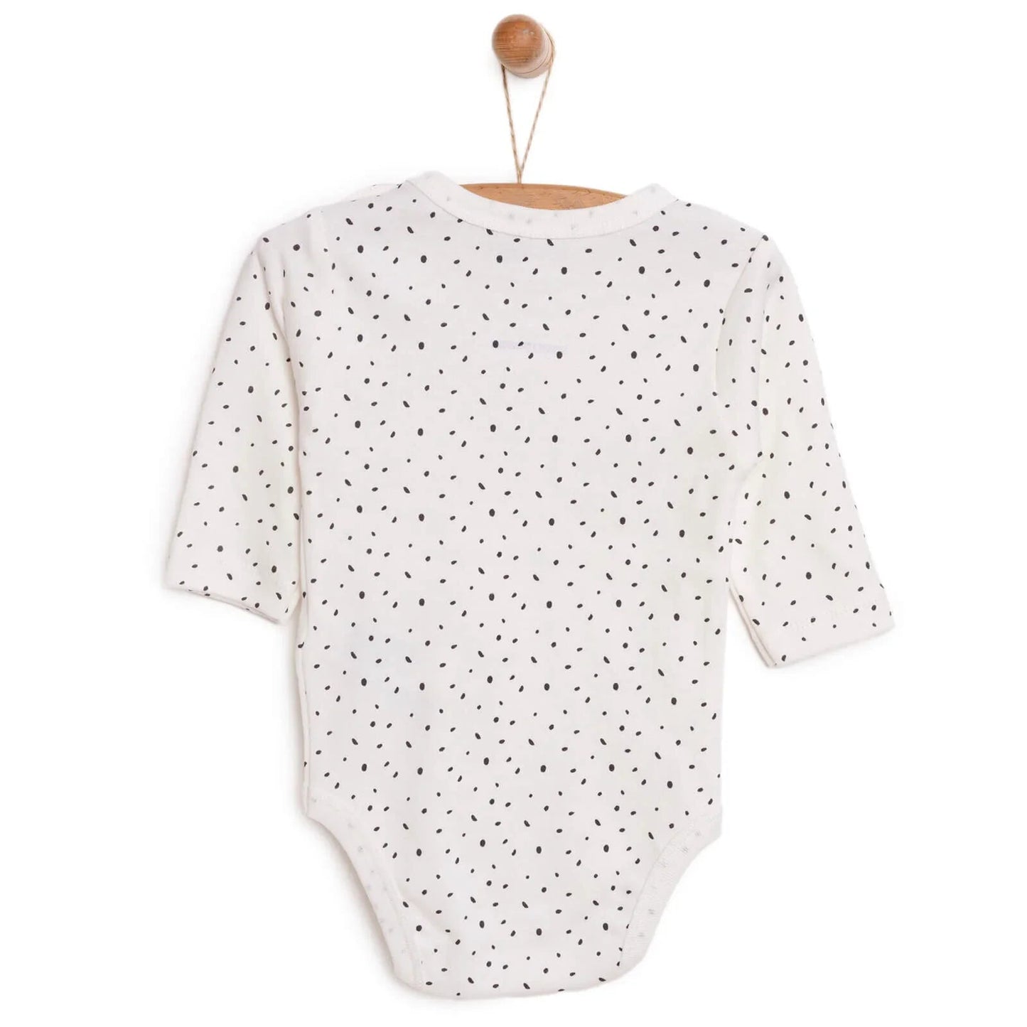 HelloBaby Baby Girl Long Sleeve Body - Ecru ebebek