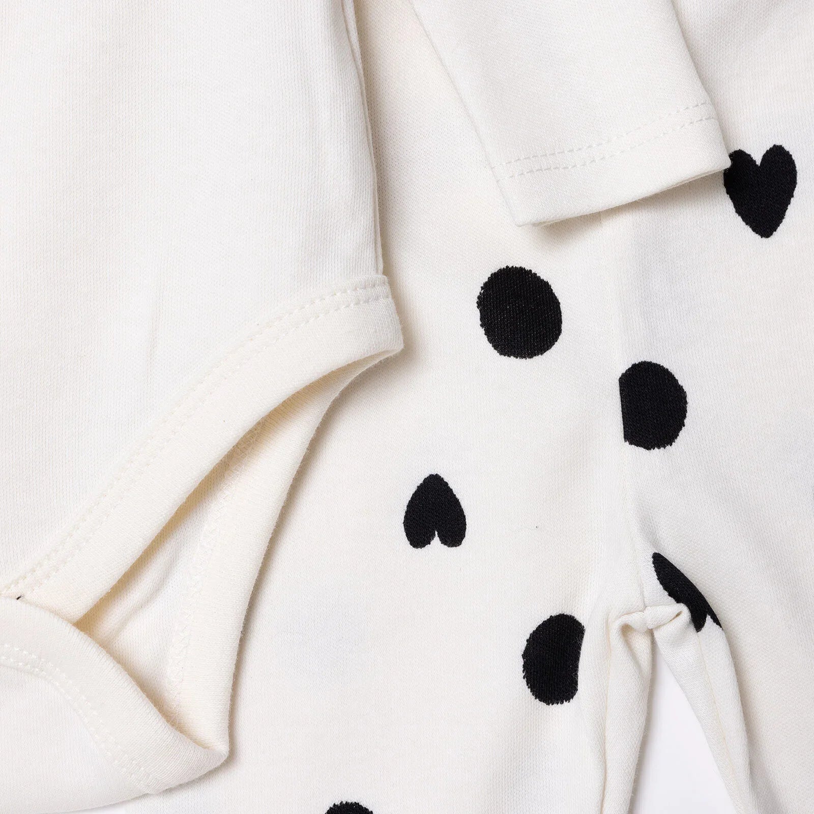 HelloBaby Newborn Body-Footed Bottom - Ecru ebebek