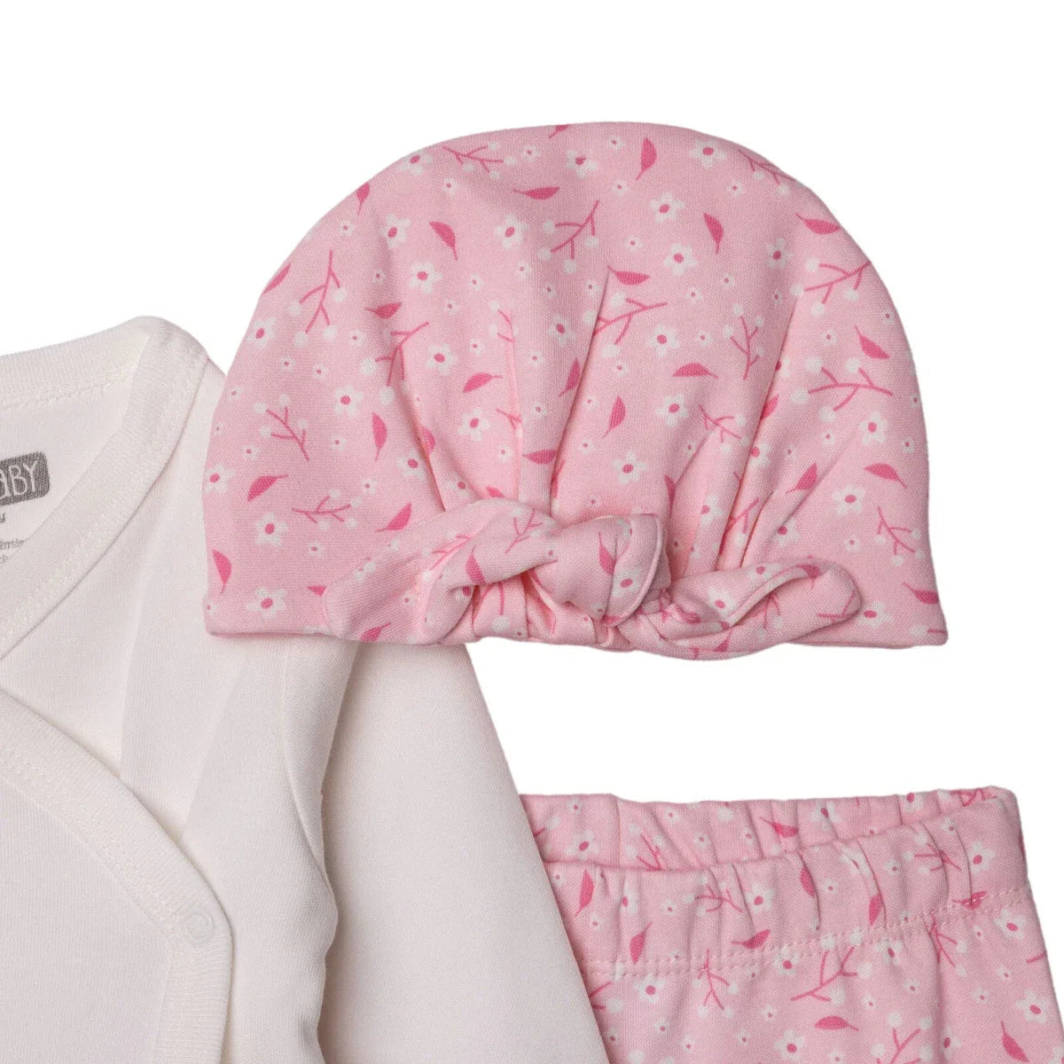 HelloBaby Newborn Body-Hat-Footed Bottom - White ebebek