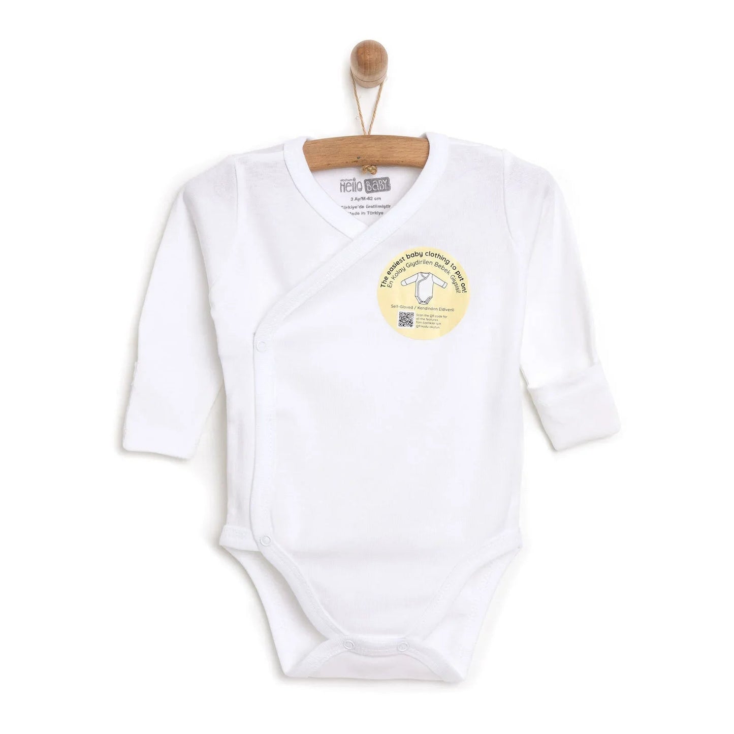 HelloBaby Bodysuit - Ecru ebebek