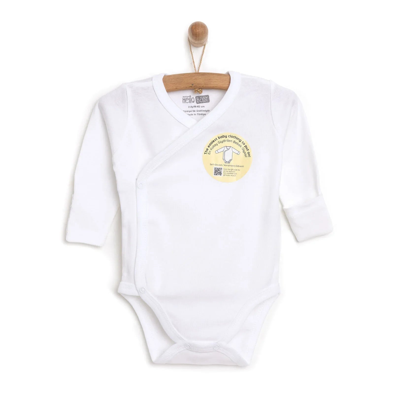 HelloBaby Bodysuit - Ecru ebebek
