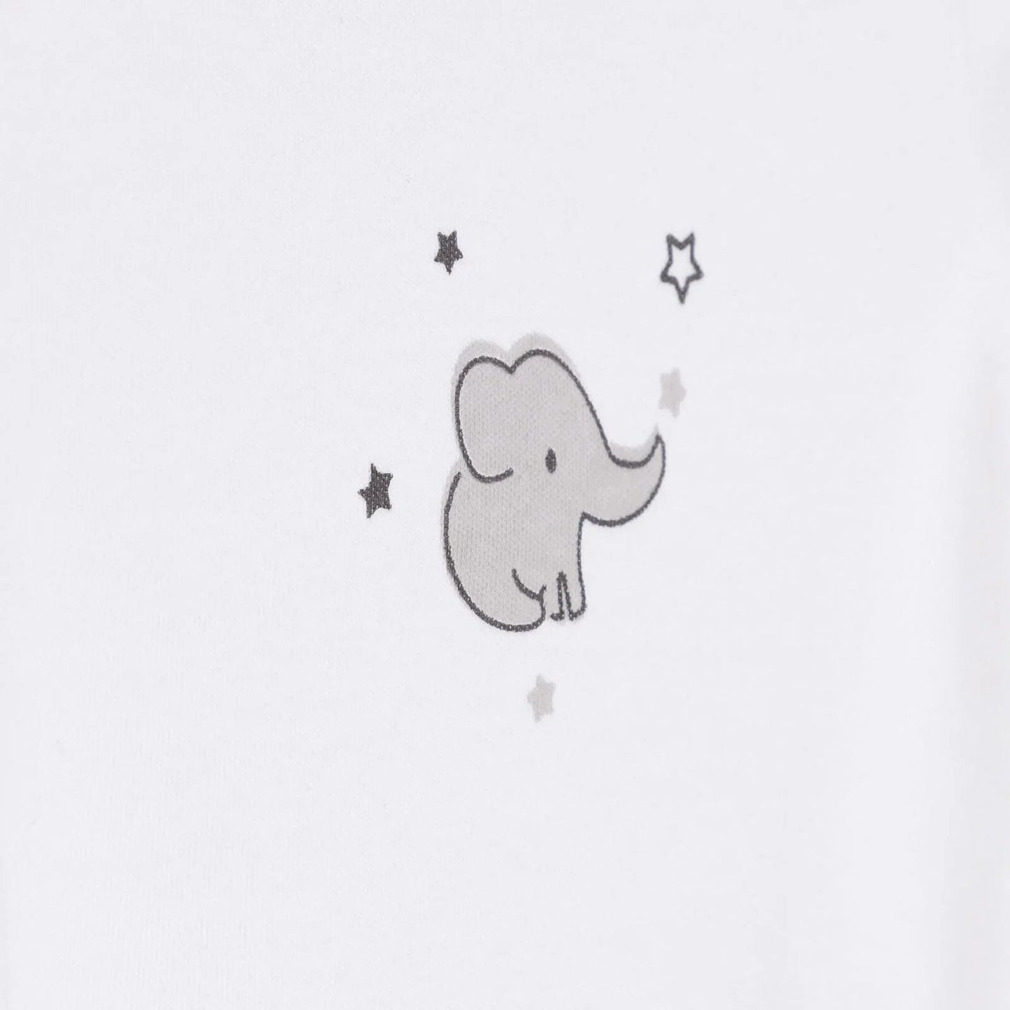 HelloBaby Newborn Baby Cute Elephant Jumpsuit - Ecru ebebek