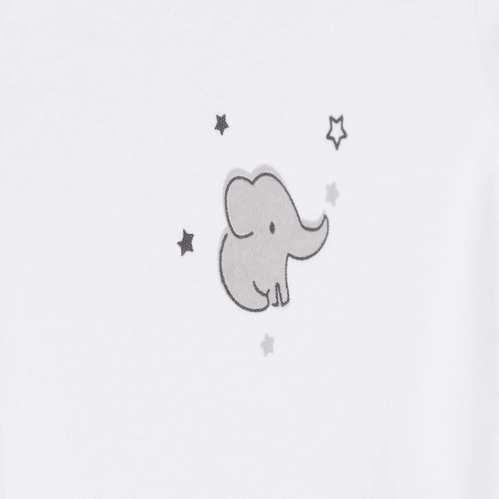 HelloBaby Newborn Baby Cute Elephant Jumpsuit - Ecru ebebek
