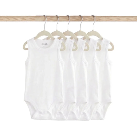 HelloBaby Unisex Sleeveless Bodysuit 5 pcs ebebek