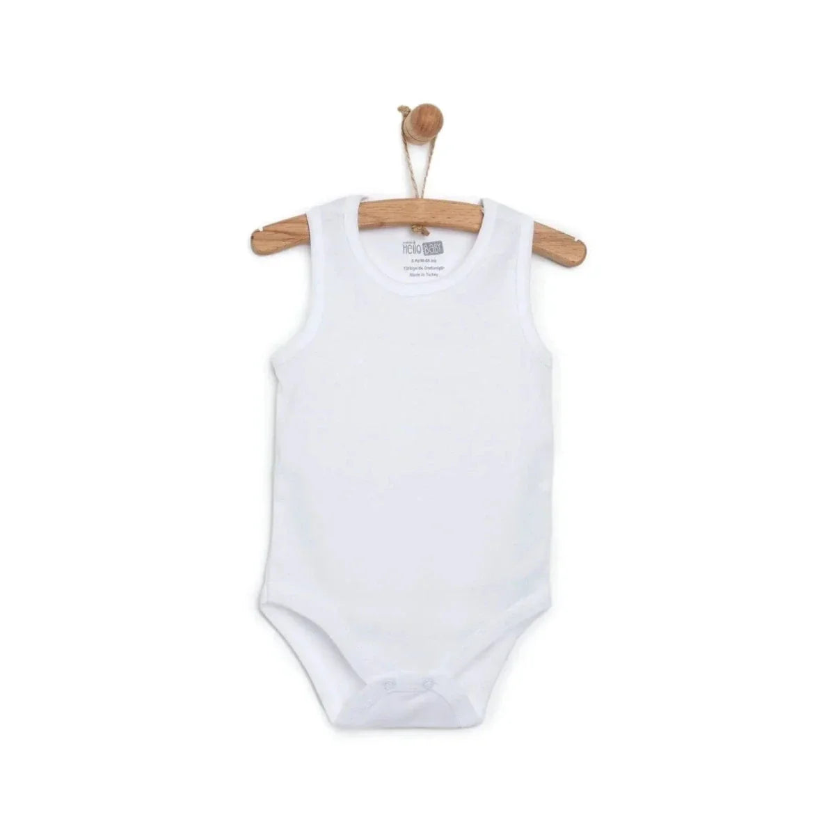 HelloBaby Unisex Sleeveless Bodysuit 5 pcs ebebek