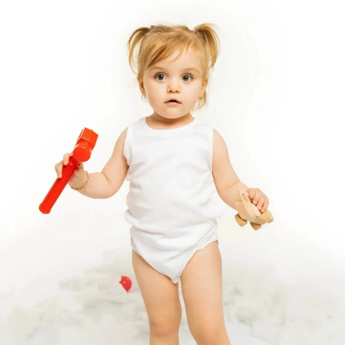 HelloBaby Unisex Sleeveless Bodysuit 5 pcs ebebek
