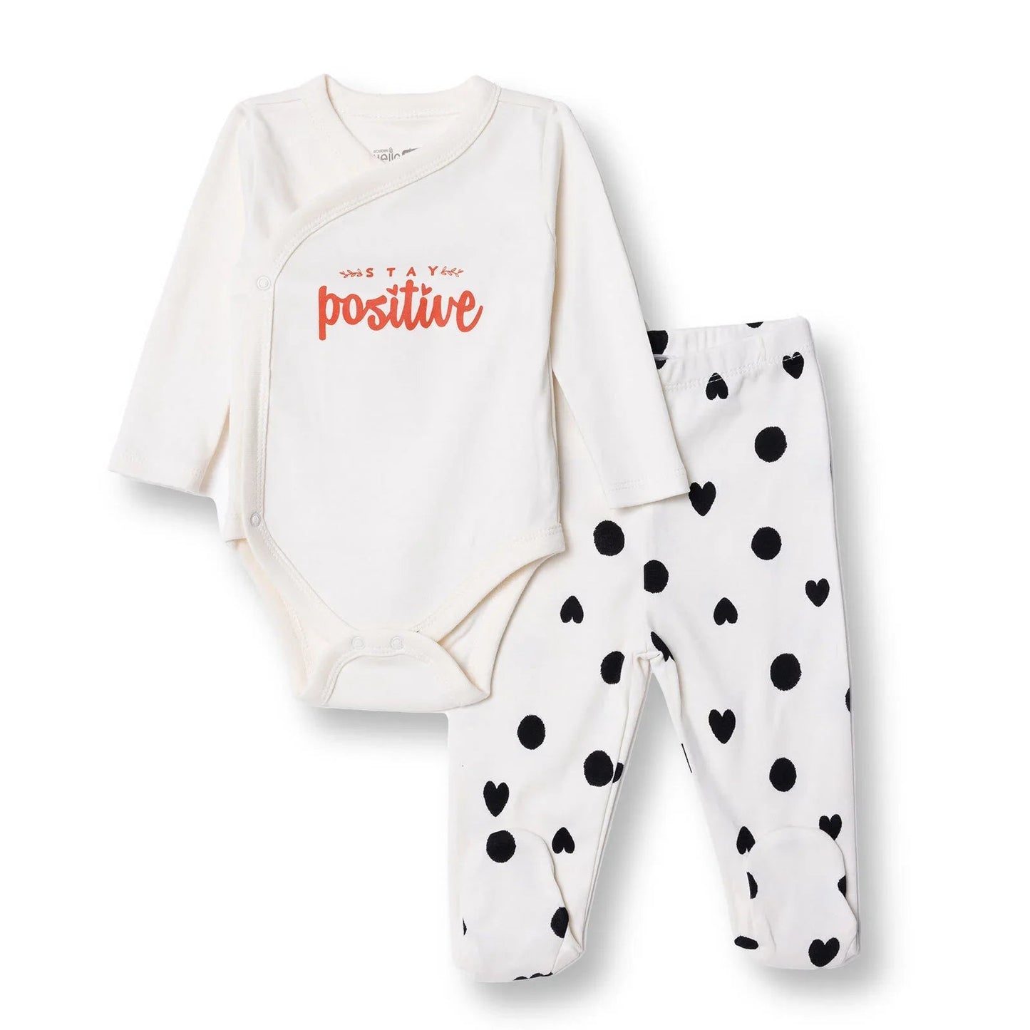 HelloBaby Newborn Body-Footed Bottom - Ecru ebebek