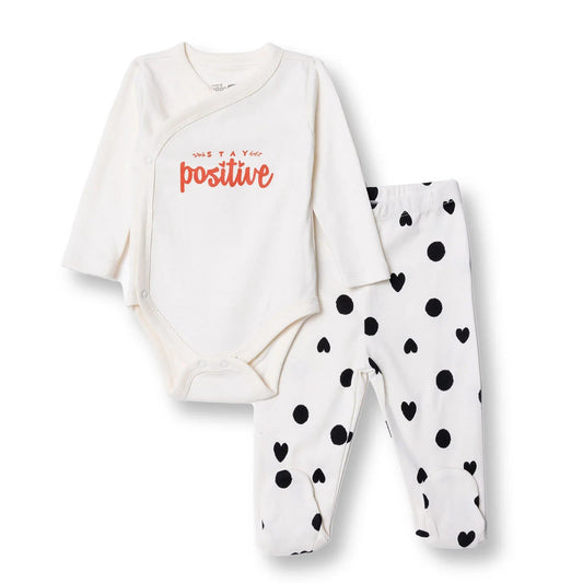 HelloBaby Newborn Body-Footed Bottom - Ecru ebebek