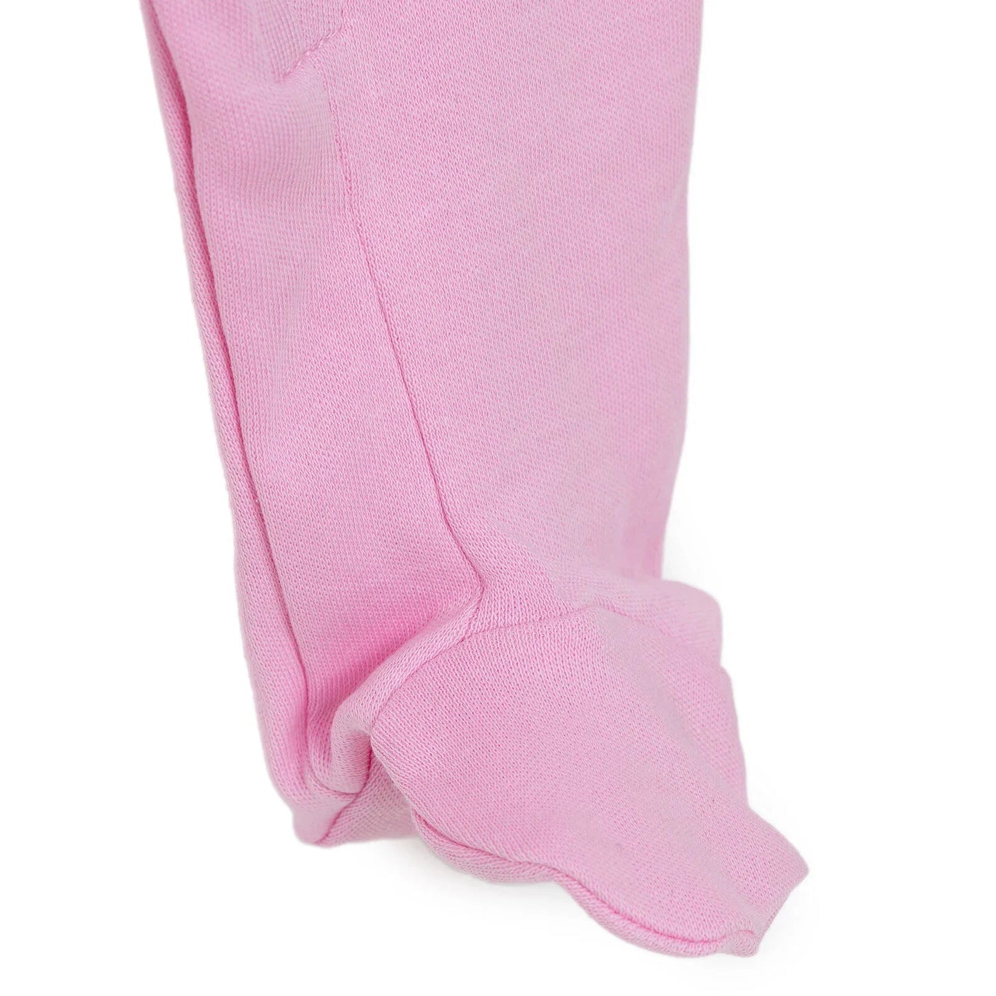 HelloBaby Newborn Baby Girl Footed Jumpsuit - Pink ebebek