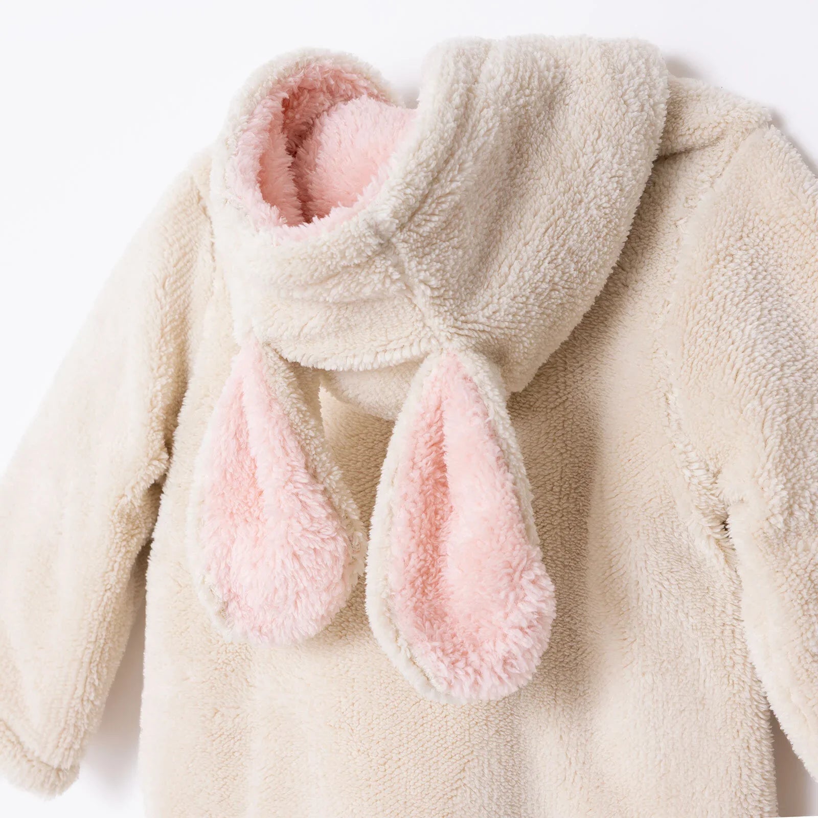 Midimod Newborn Welsoft Footless Jumpsuit - Ecru ebebek
