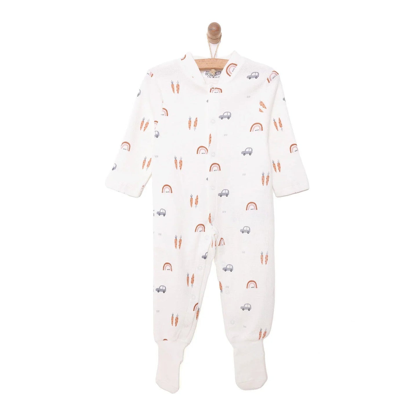 HelloBaby Newborn Jumpsuit - Beige ebebek