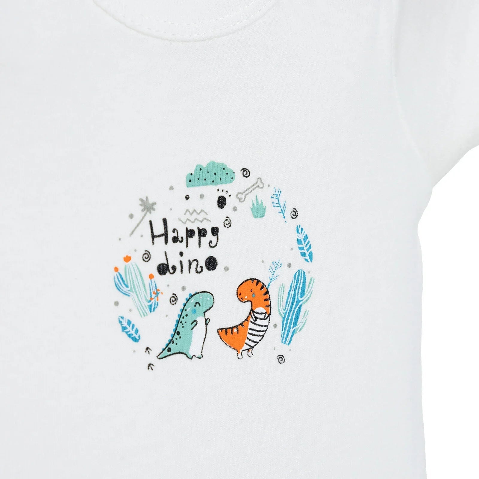 HelloBaby Baby Boy Jumpsuit-Body-Hat - Ecru ebebek