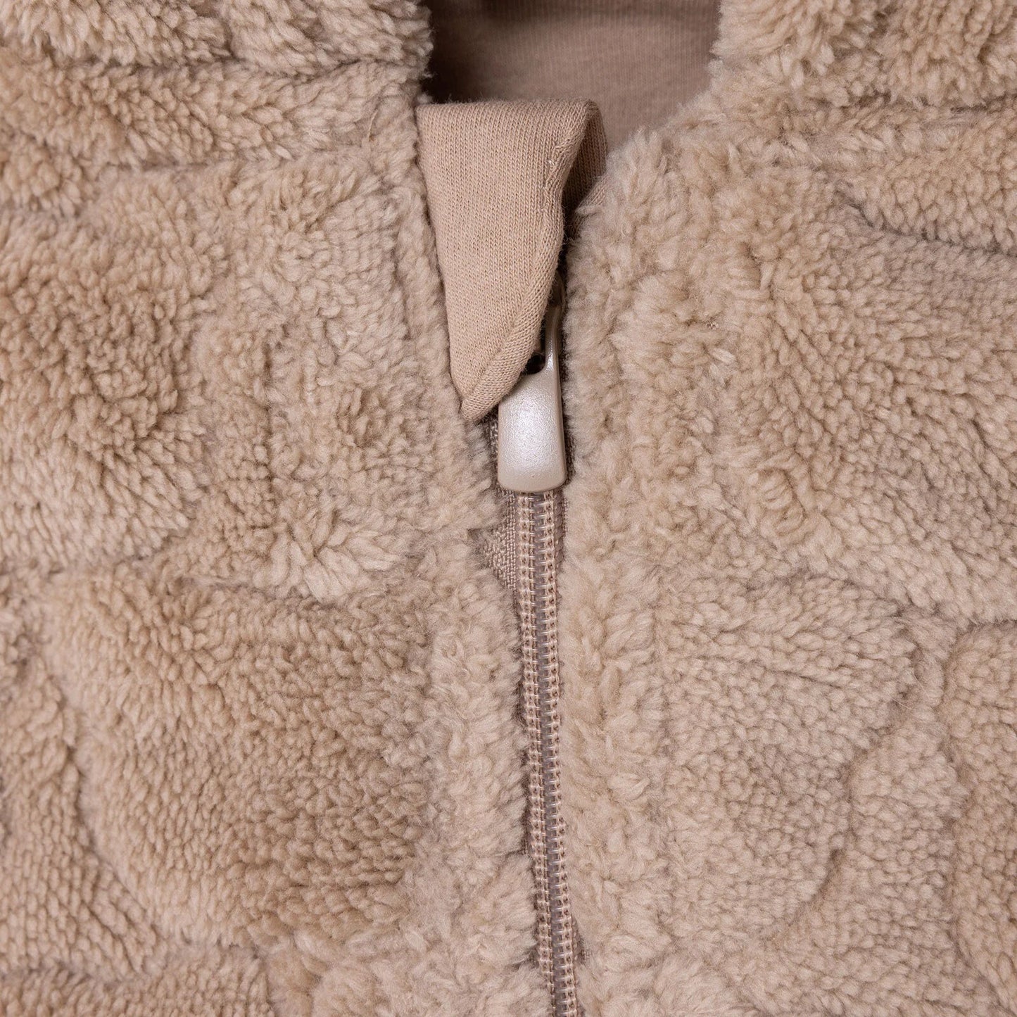 Midimod Newborn Welsoft Footless Jumpsuit - Beige ebebek
