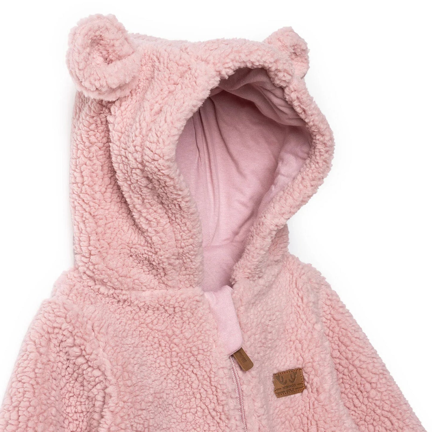 Midimod Newborn Welsoft Footed Jumpsuit - Pink ebebek