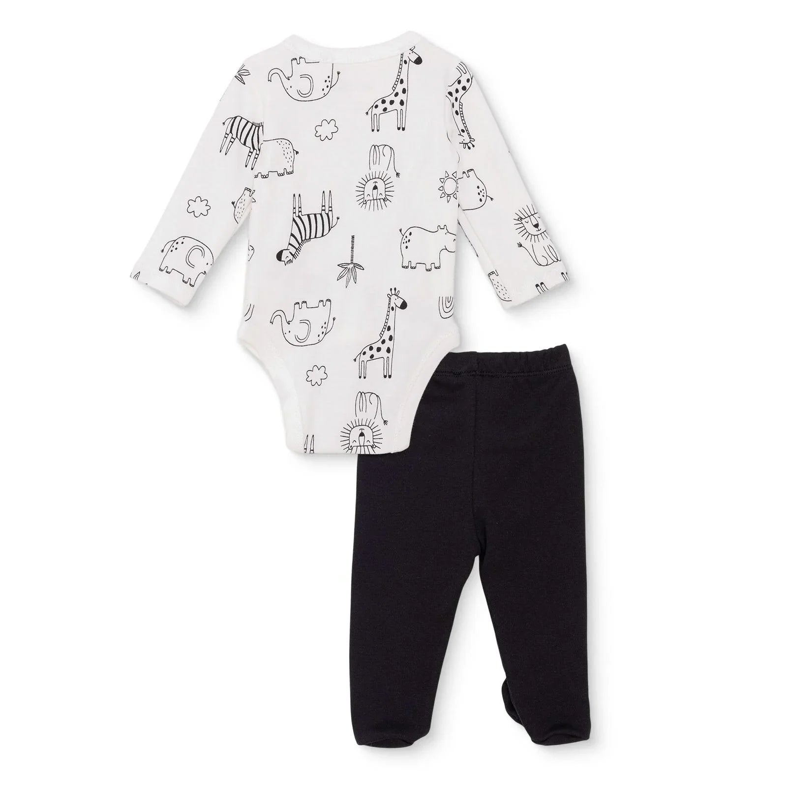 HelloBaby Newborn Body Footed Bottom - Ecru ebebek