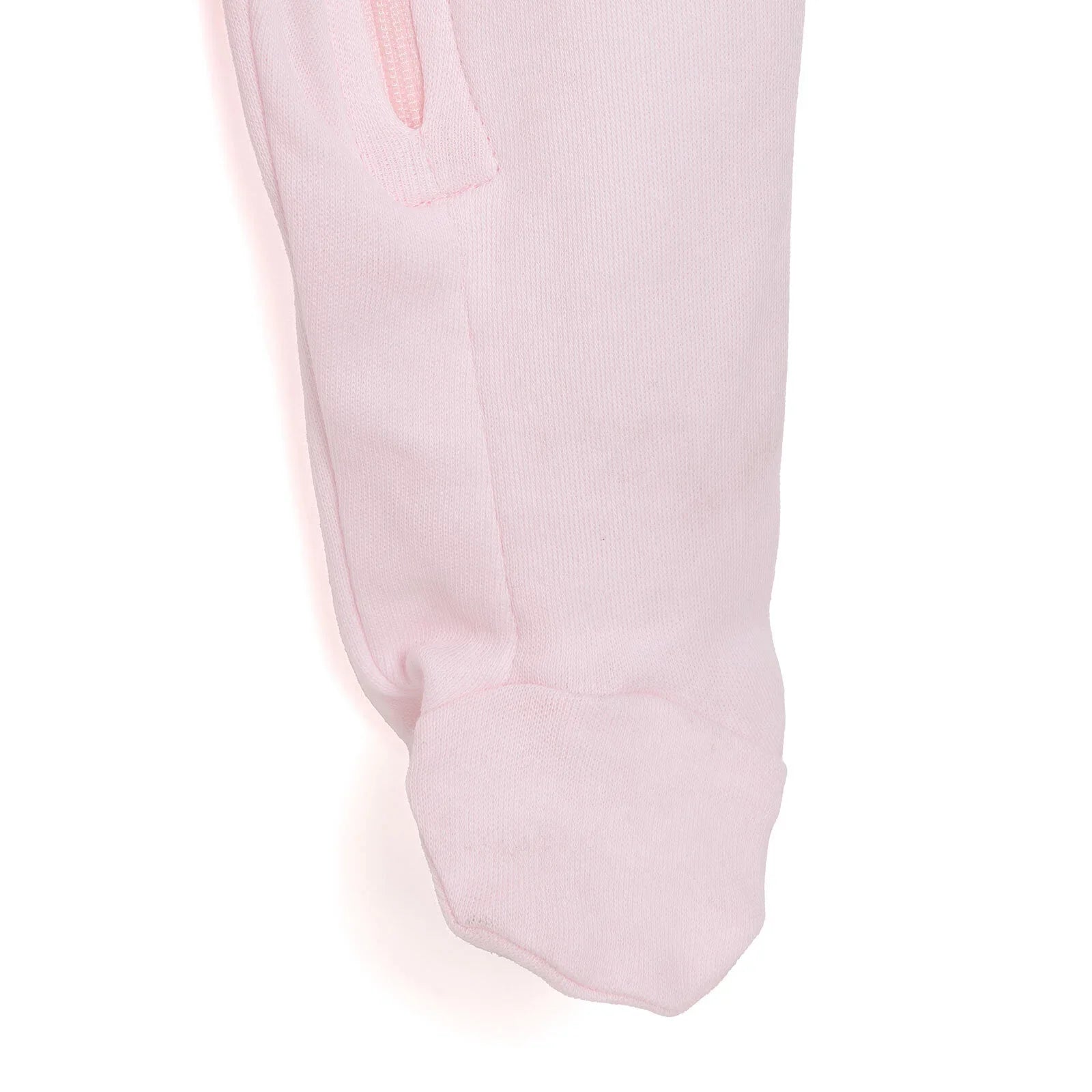 HelloBaby Newborn Girl Footed Jumpsuit - Ecru ebebek