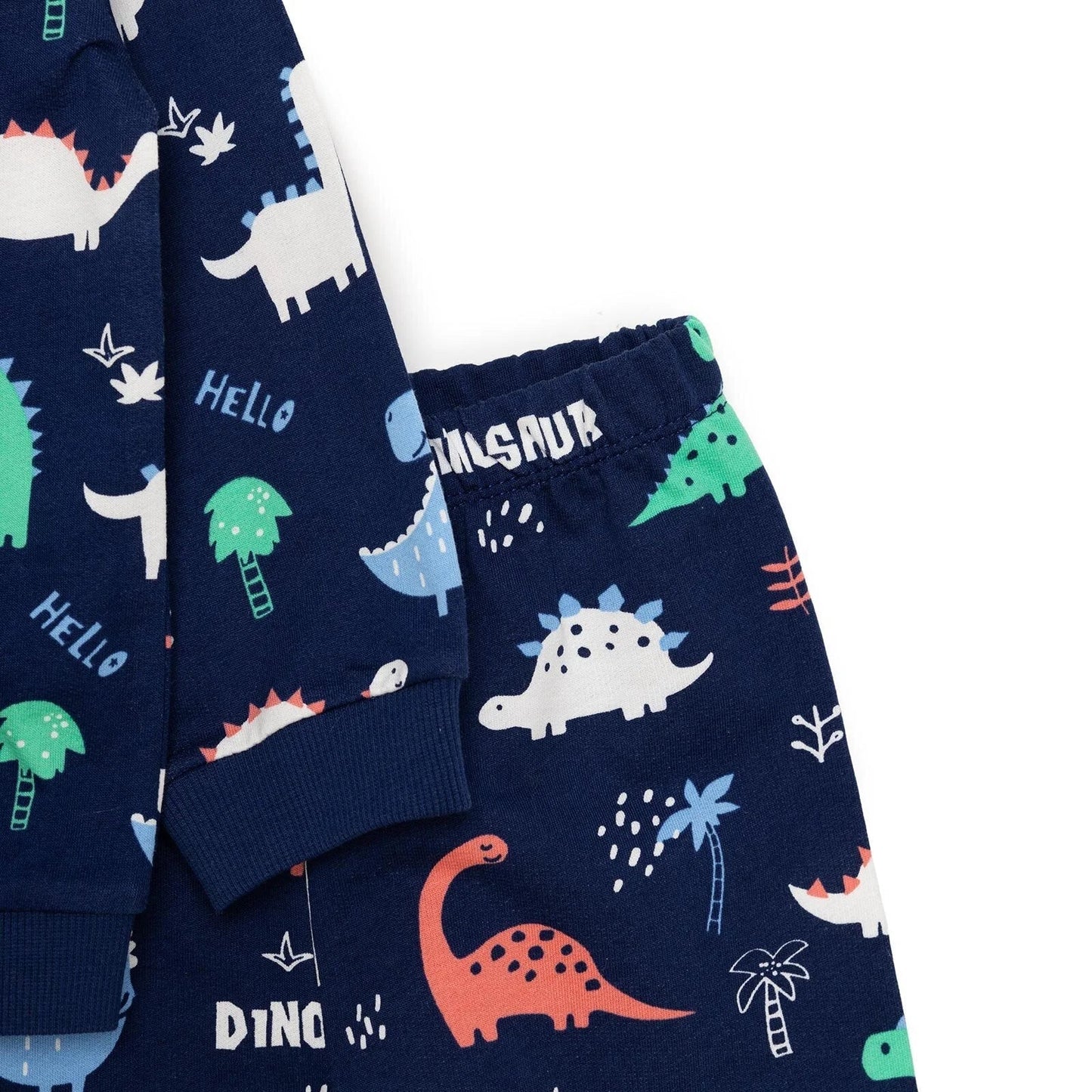 HelloBaby Basic Boy Dinosaur Patterned Jumpsuit - Printed ebebek
