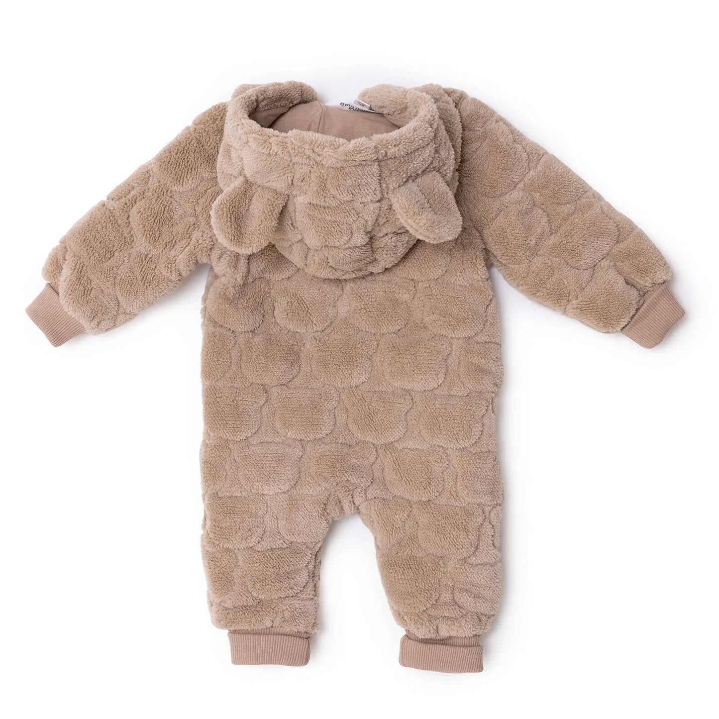 Midimod Newborn Welsoft Footless Jumpsuit - Beige ebebek