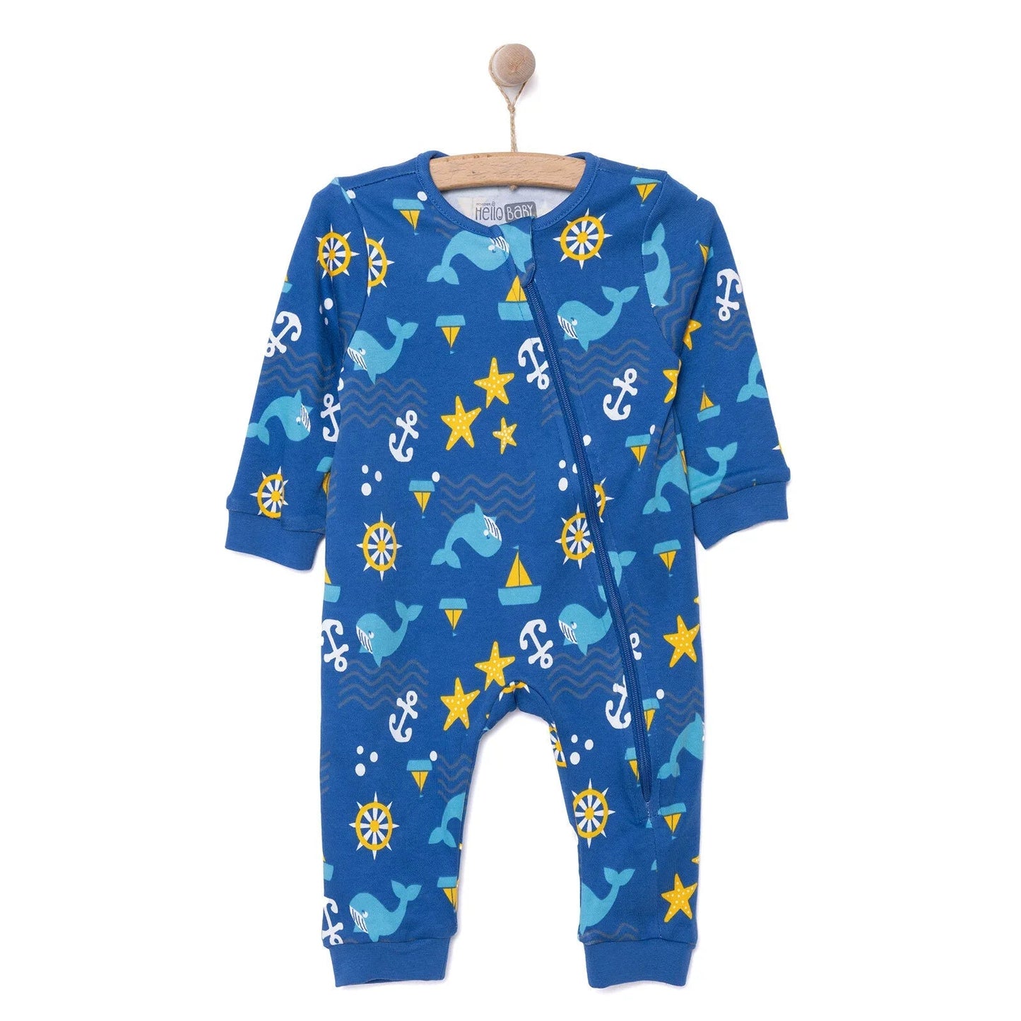 HelloBaby Boy Jumpsuit - Navy Blue ebebek