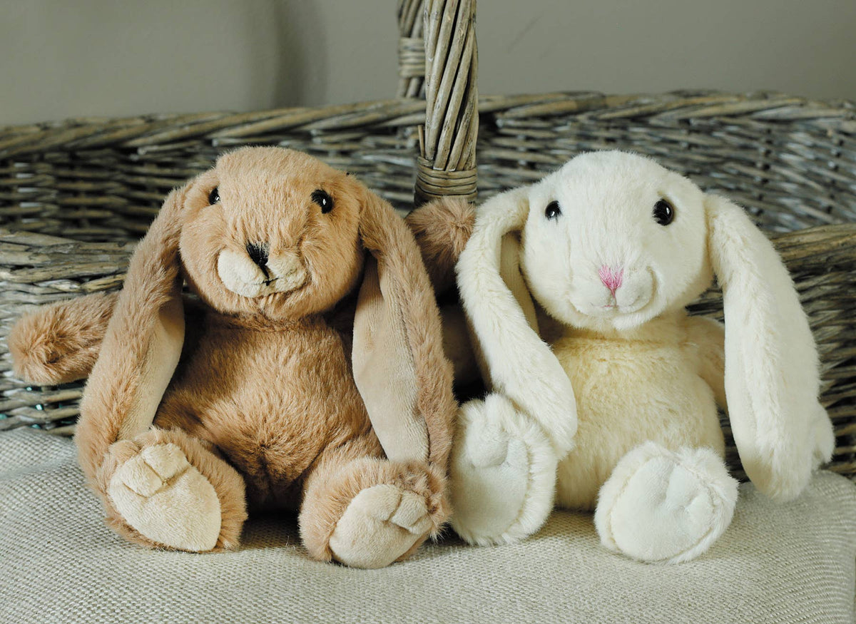 Bunny Snuggly Brown Baby Safe Premium Plush Soft Toy - 18cm Jomanda Soft Toys & Accessories - UK Based