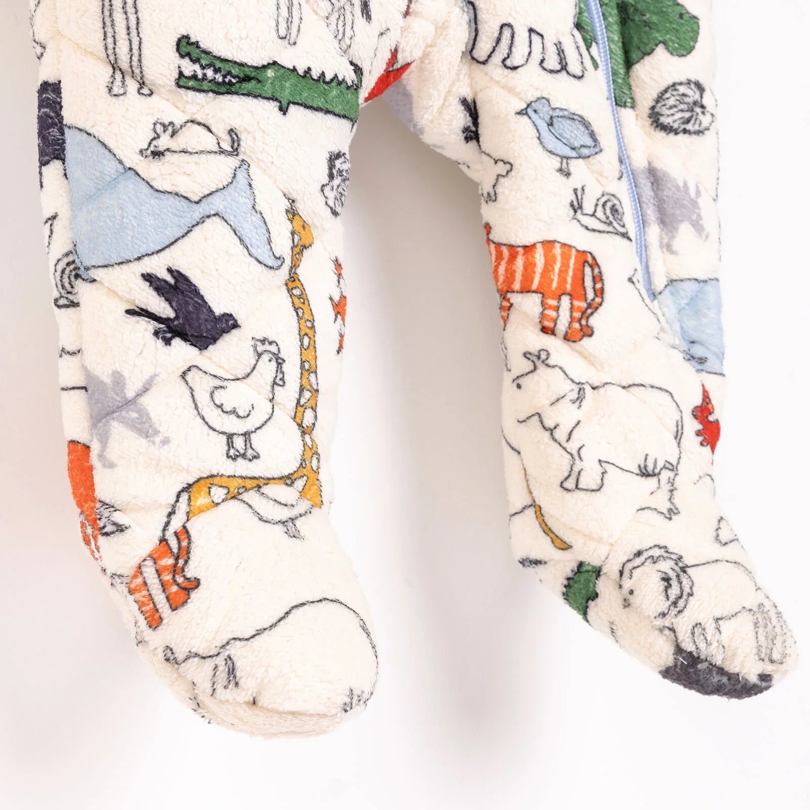 MidiMod Newborn Baby Boy Hooded-Footed Jumpsuit ebebek