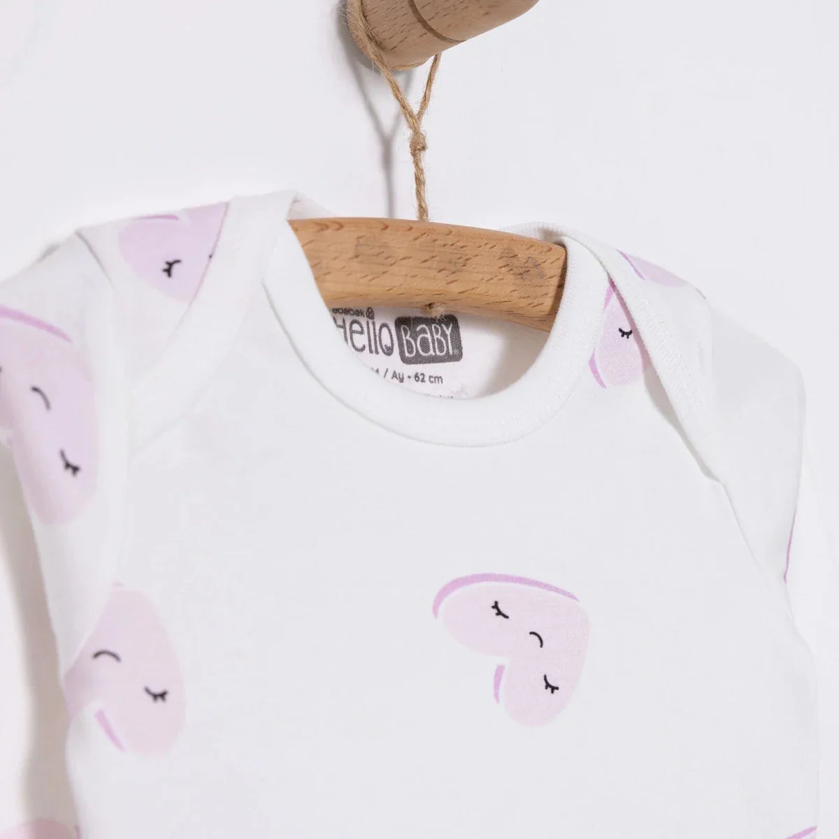 HelloBaby Unisex Body- Footless Bottom - Ecru ebebek