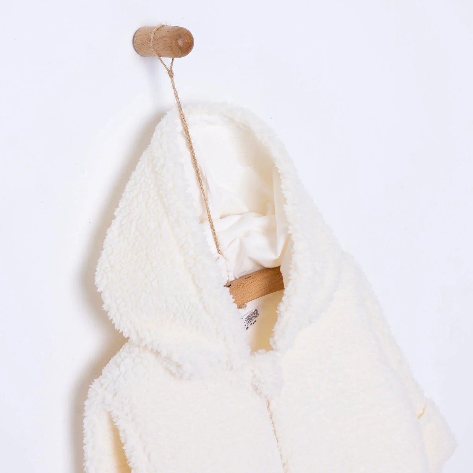 HelloBaby Newborn Unisex Baby Jumpsuit - Ecru ebebek