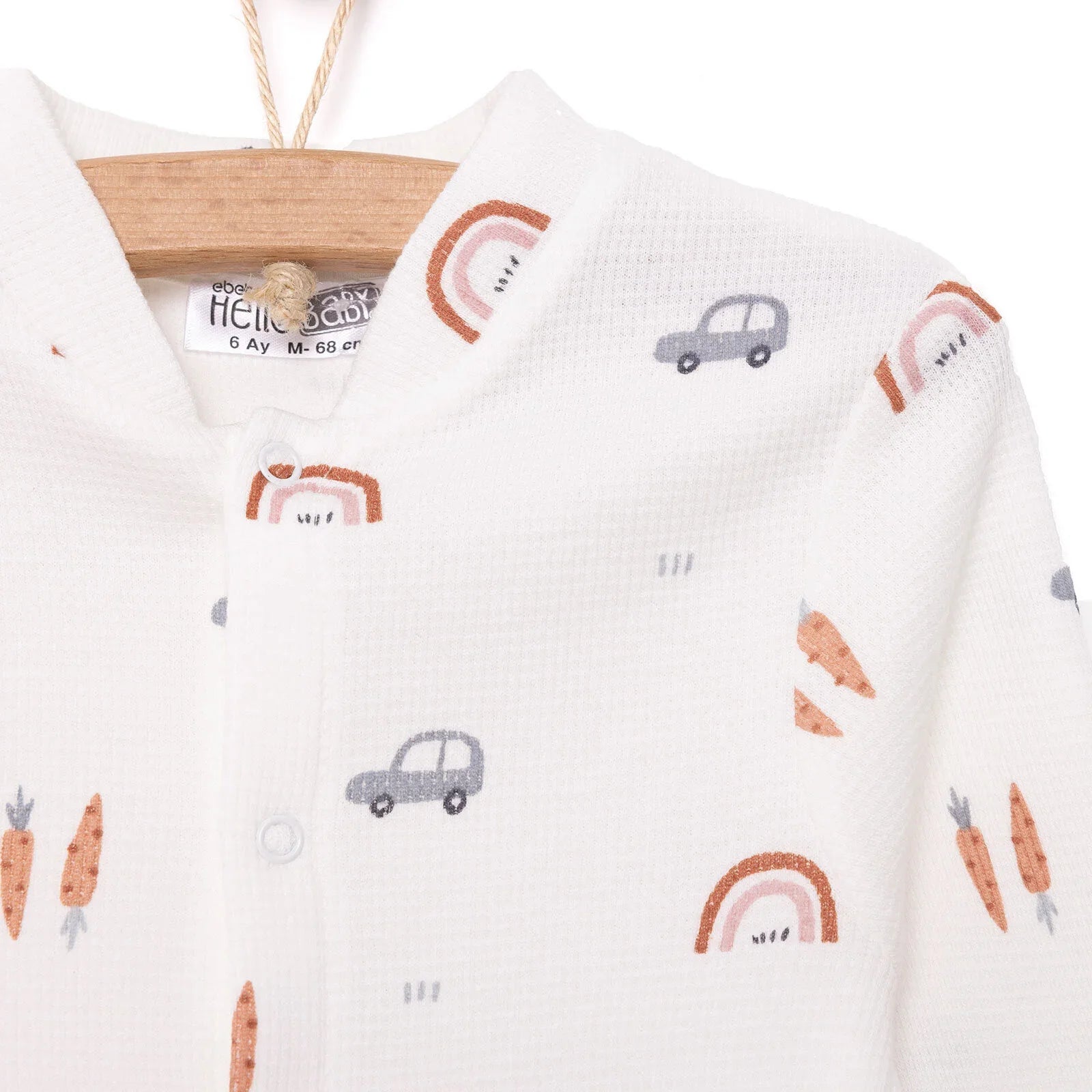 HelloBaby Newborn Jumpsuit - Beige ebebek