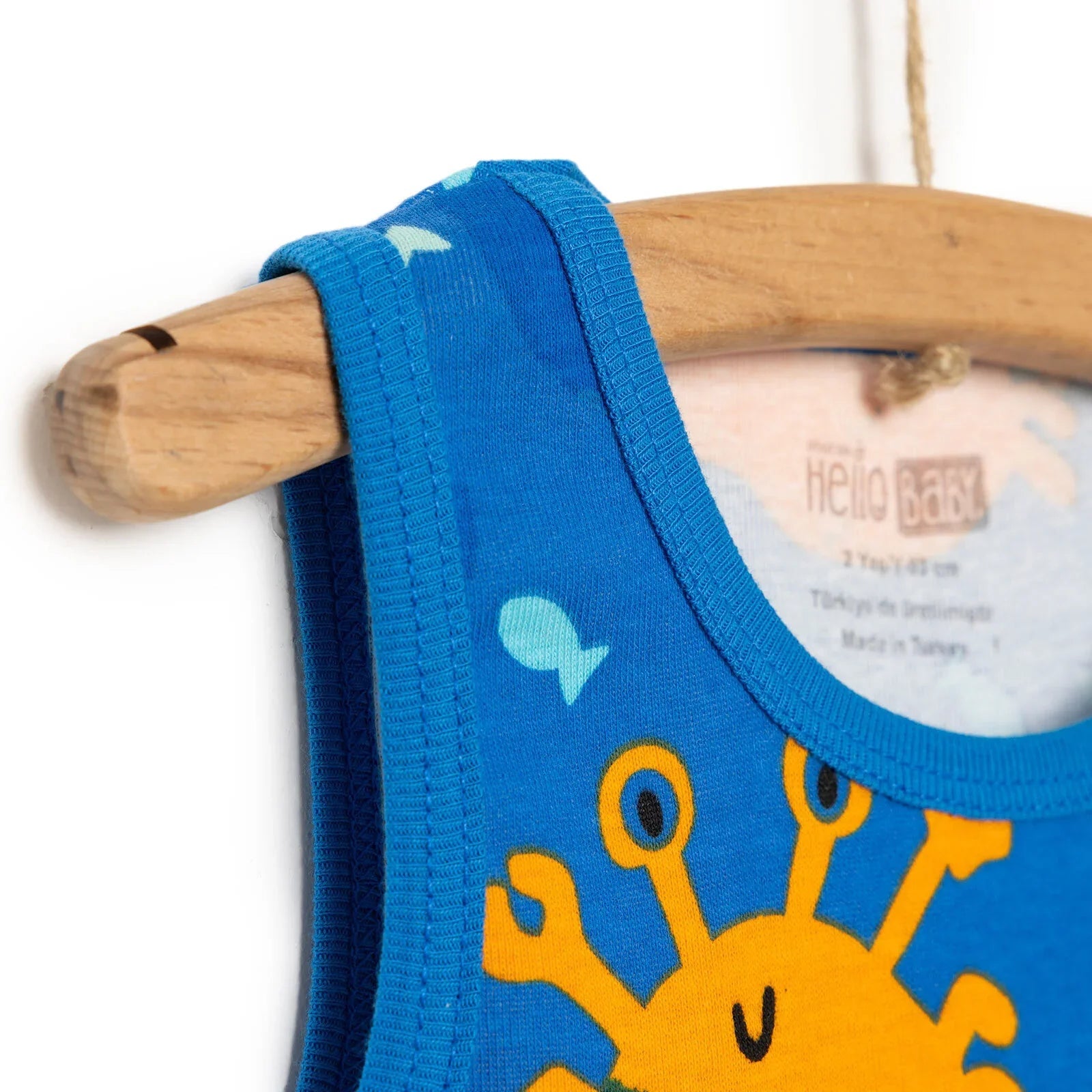 HelloBaby Boy Athlete Bodysuit - Navy Blue ebebek