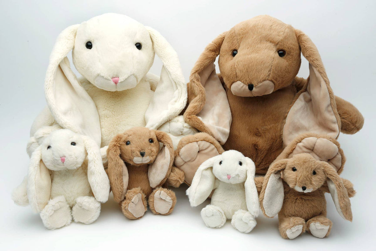 Bunny Snuggly Brown Baby Safe Premium Plush Soft Toy - 18cm Jomanda Soft Toys & Accessories - UK Based