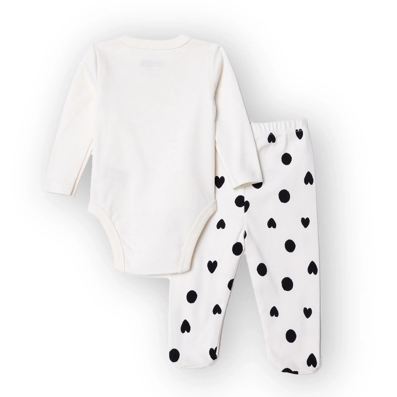 HelloBaby Newborn Body-Footed Bottom - Ecru ebebek