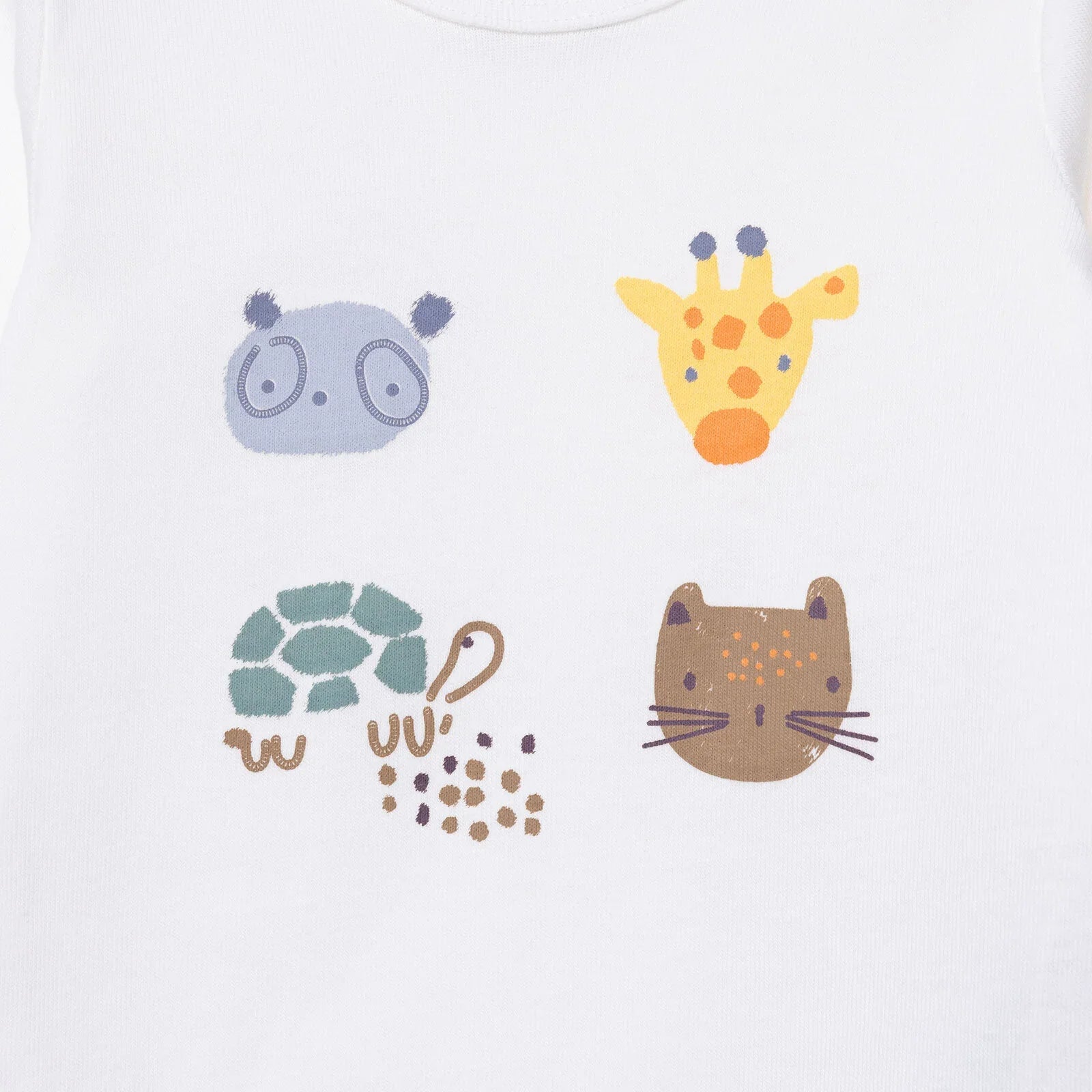 HelloBaby Long Sleeve Body 2 Pack - Ecru ebebek