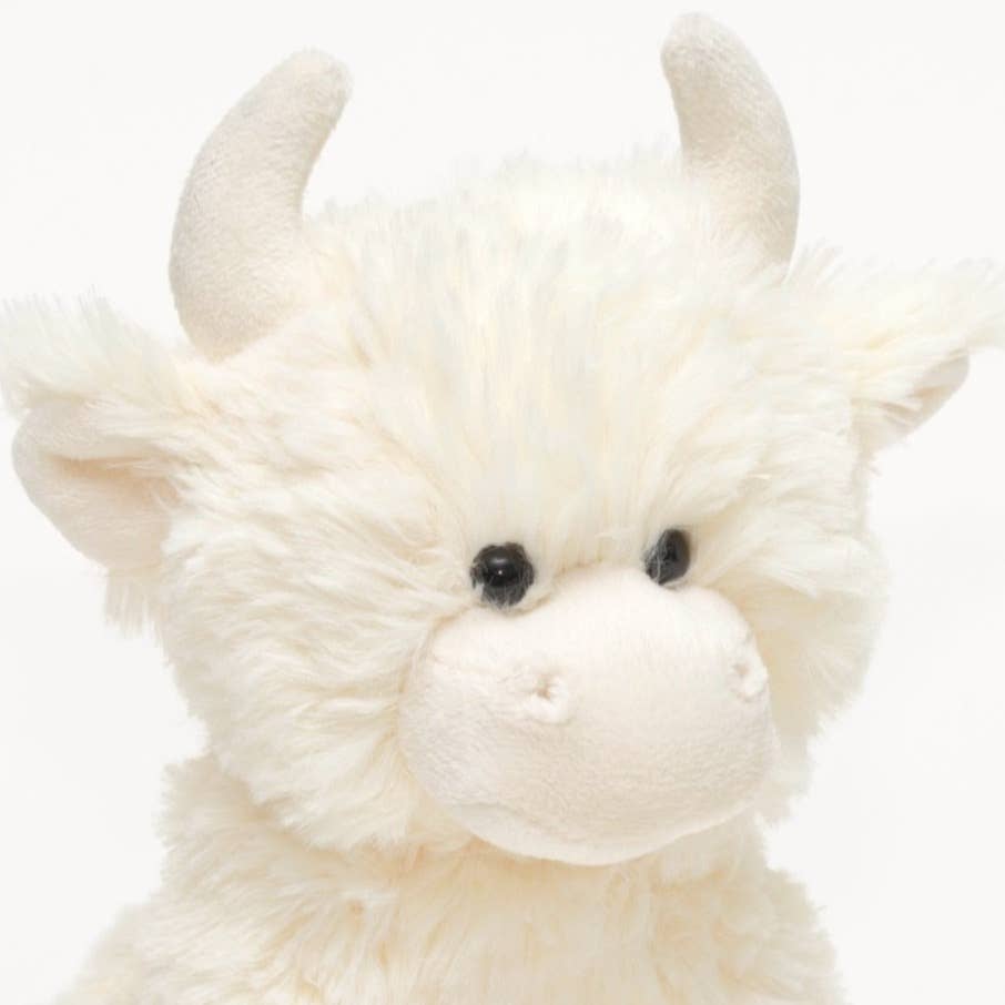 Highland Cow Cream Plush Soft Toy - 20cm Jomanda Soft Toys & Accessories - UK Based
